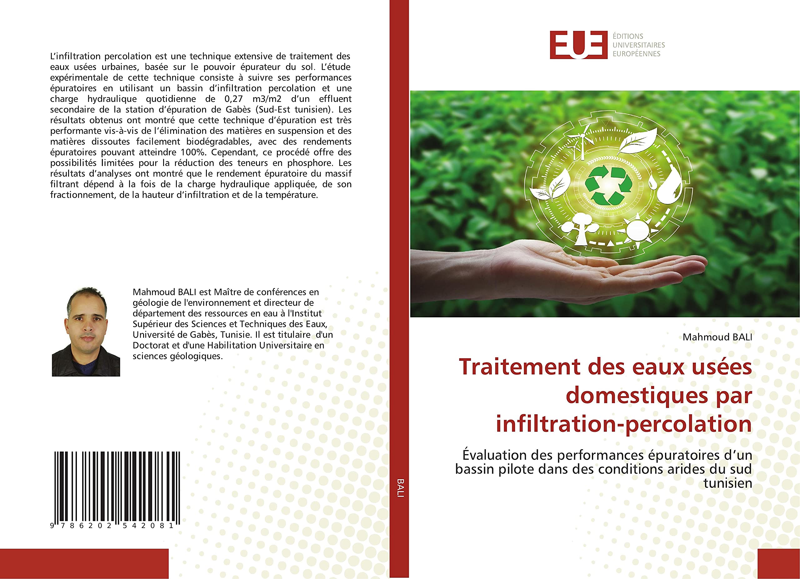 Traitement des eaux usées domestiques par infiltration-percolation: Évaluation des performances épuratoires d’un bassin pilote dans des conditions arides du sud tunisien book