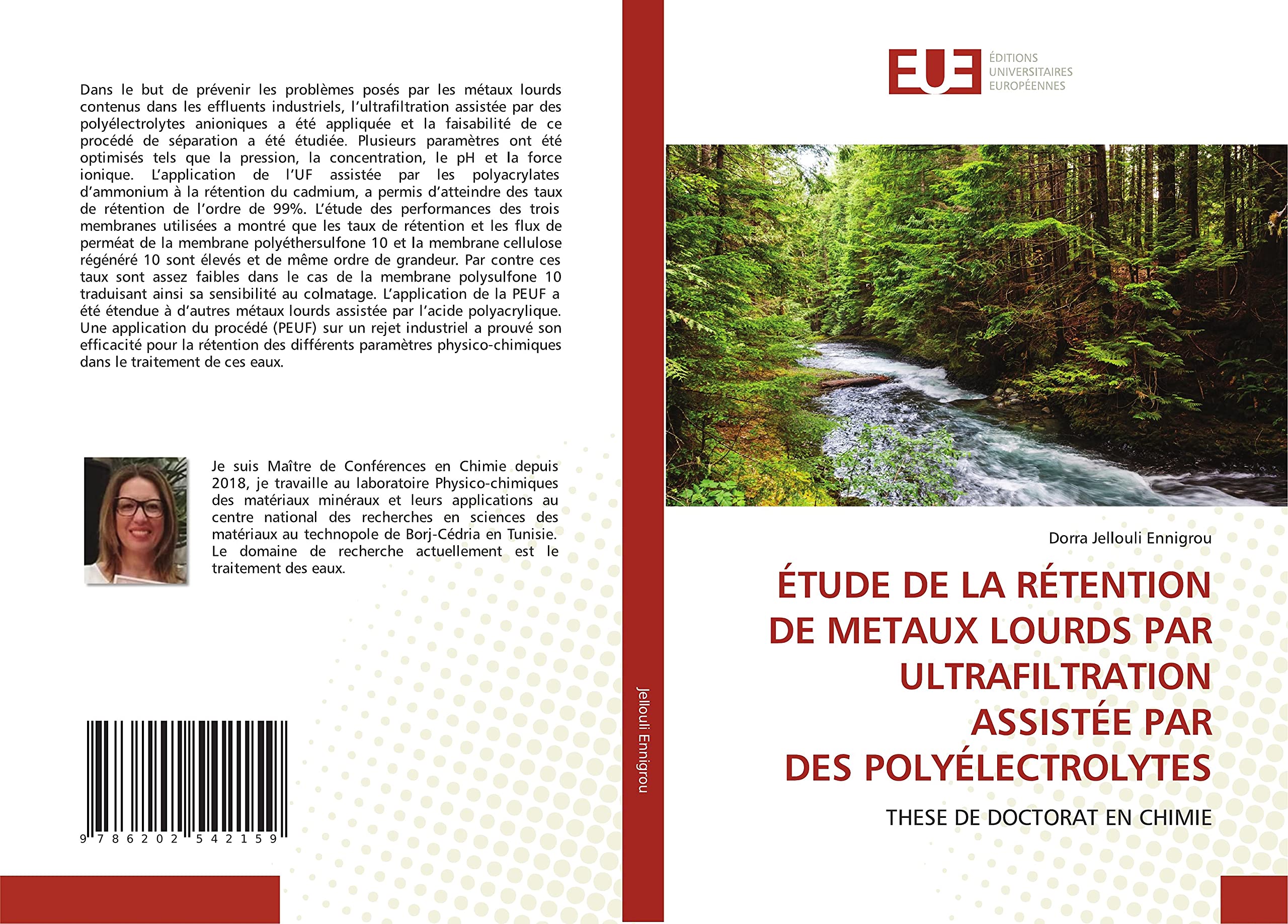 ÉTUDE DE LA RÉTENTION DE METAUX LOURDS PAR ULTRAFILTRATION ASSISTÉE PAR DES POLYÉLECTROLYTES: THESE DE DOCTORAT EN CHIMIE book