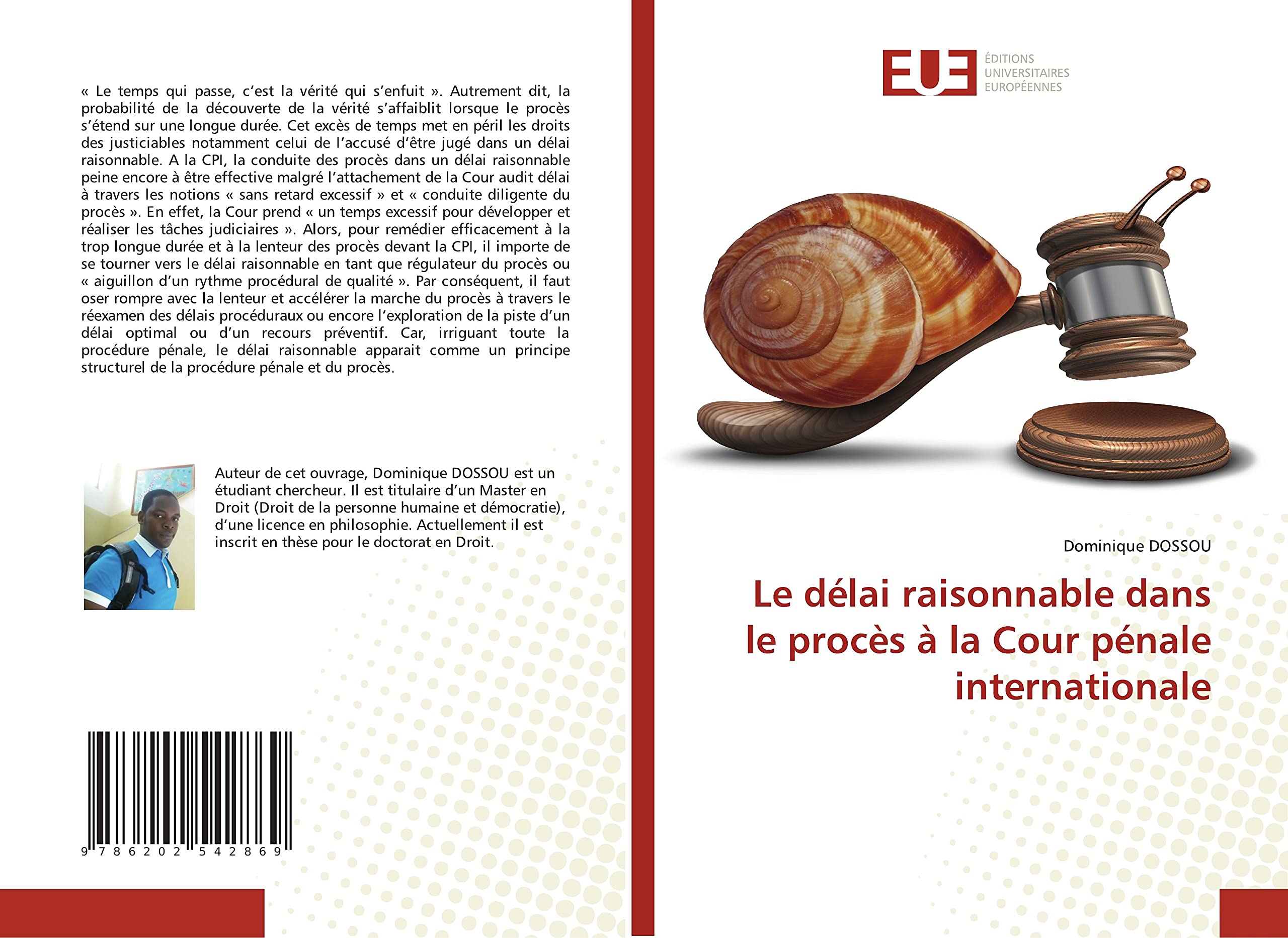Le délai raisonnable dans le procès à la Cour pénale internationale book