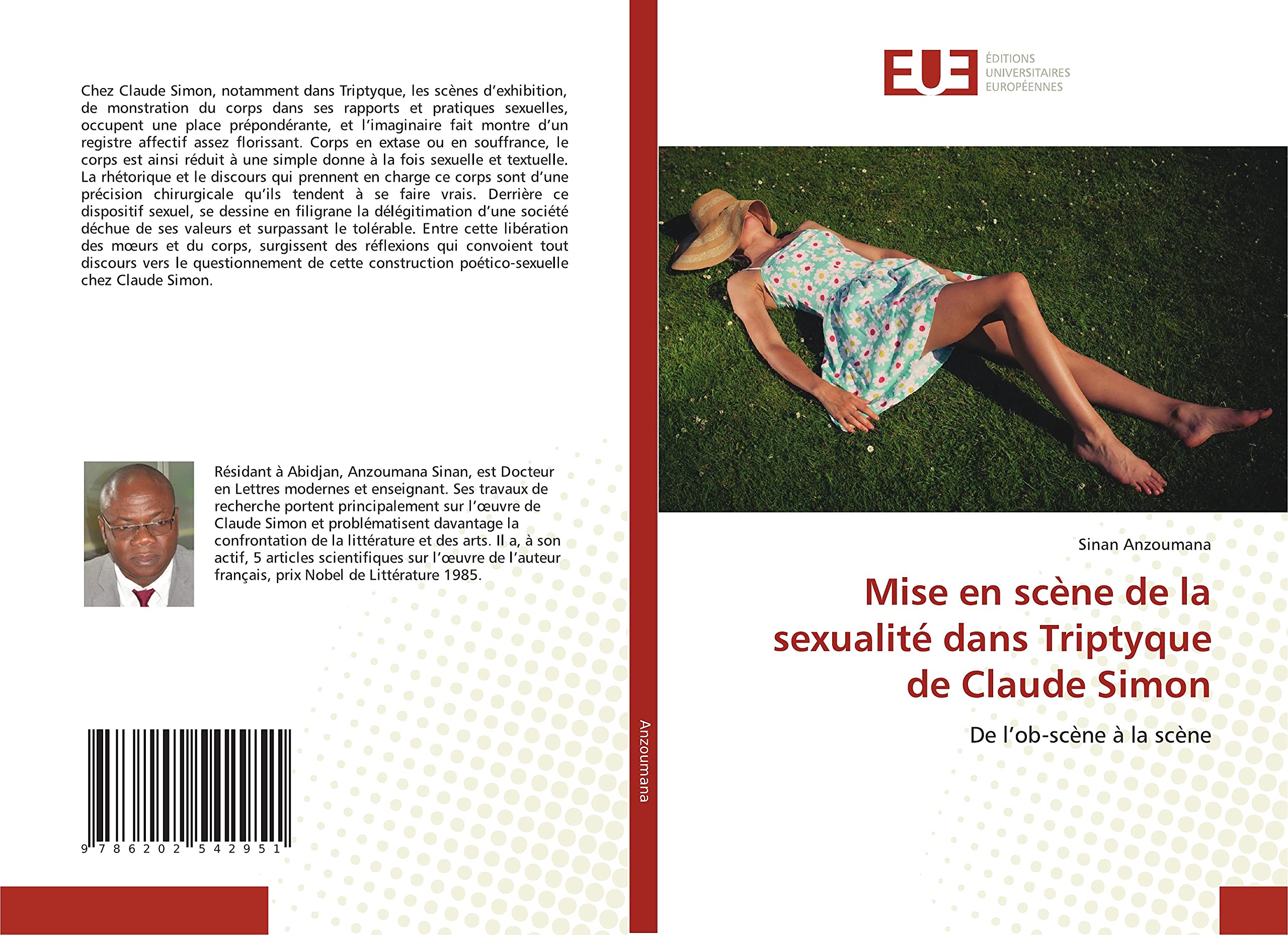 Mise en scène de la sexualité dans Triptyque de Claude Simon: De l’ob-scène à la scène book