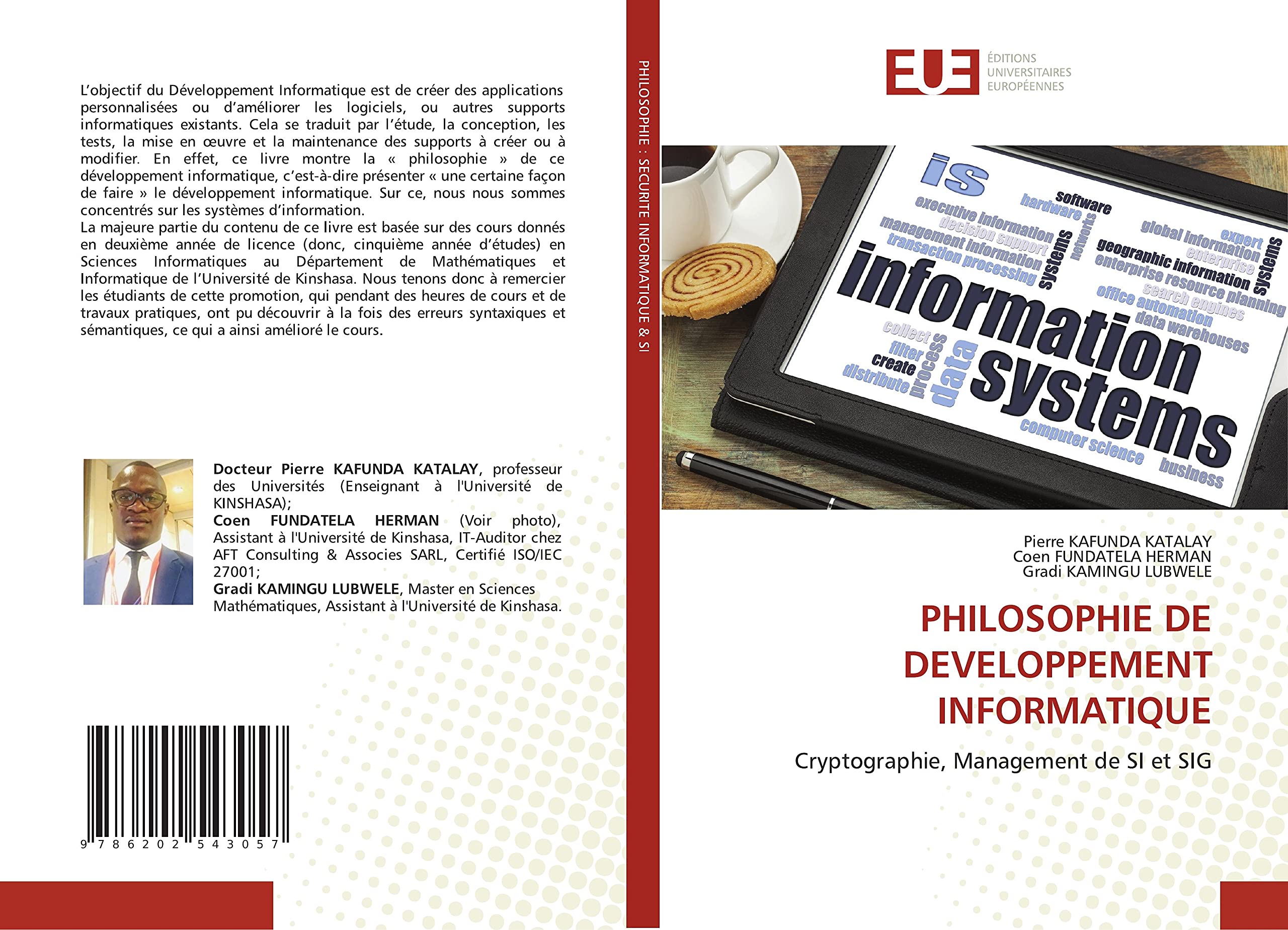 PHILOSOPHIE DE DEVELOPPEMENT INFORMATIQUE: Cryptographie, Management de SI et SIG book