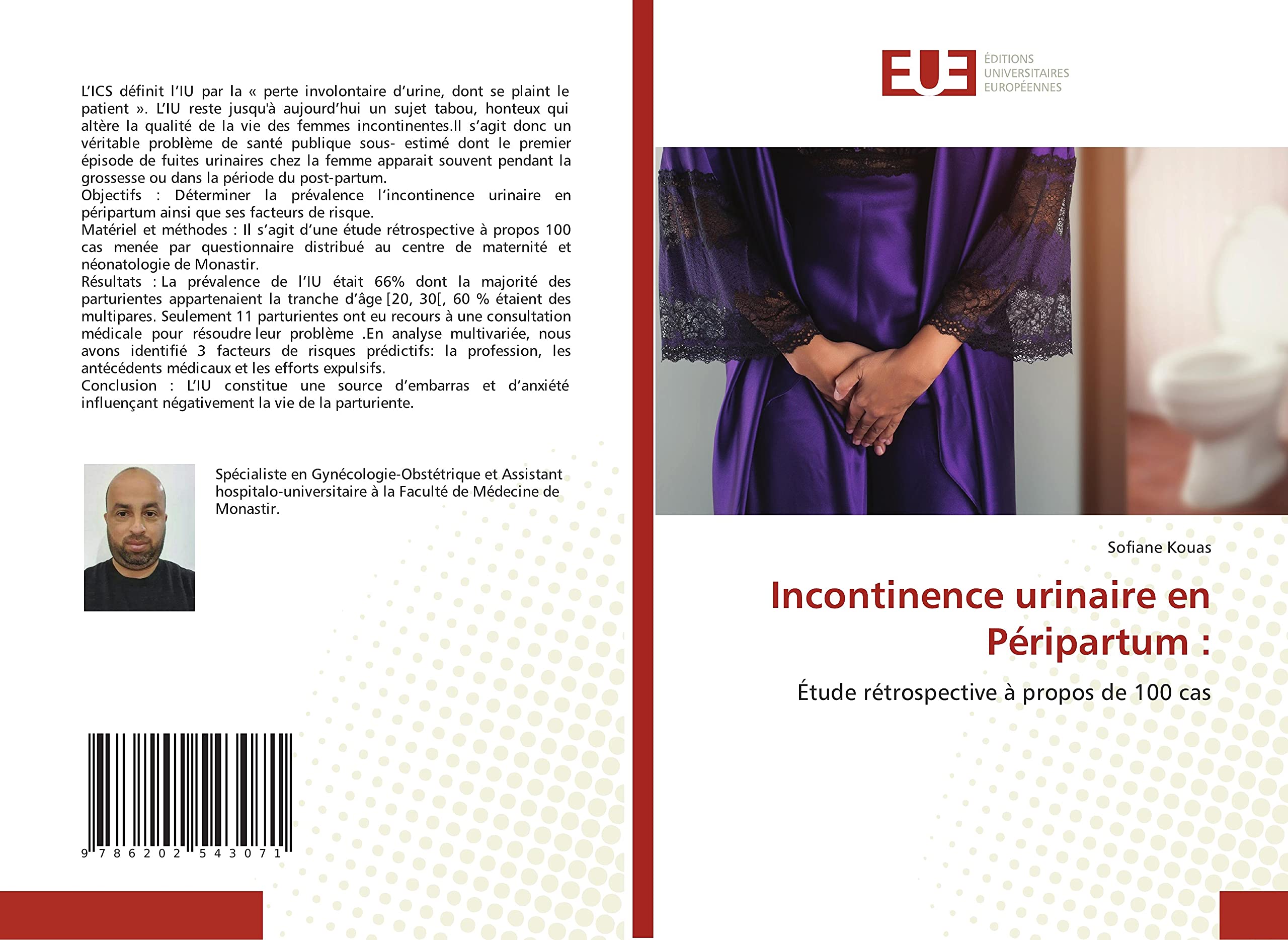 Incontinence urinaire en Péripartum :: Étude rétrospective à propos de 100 cas book