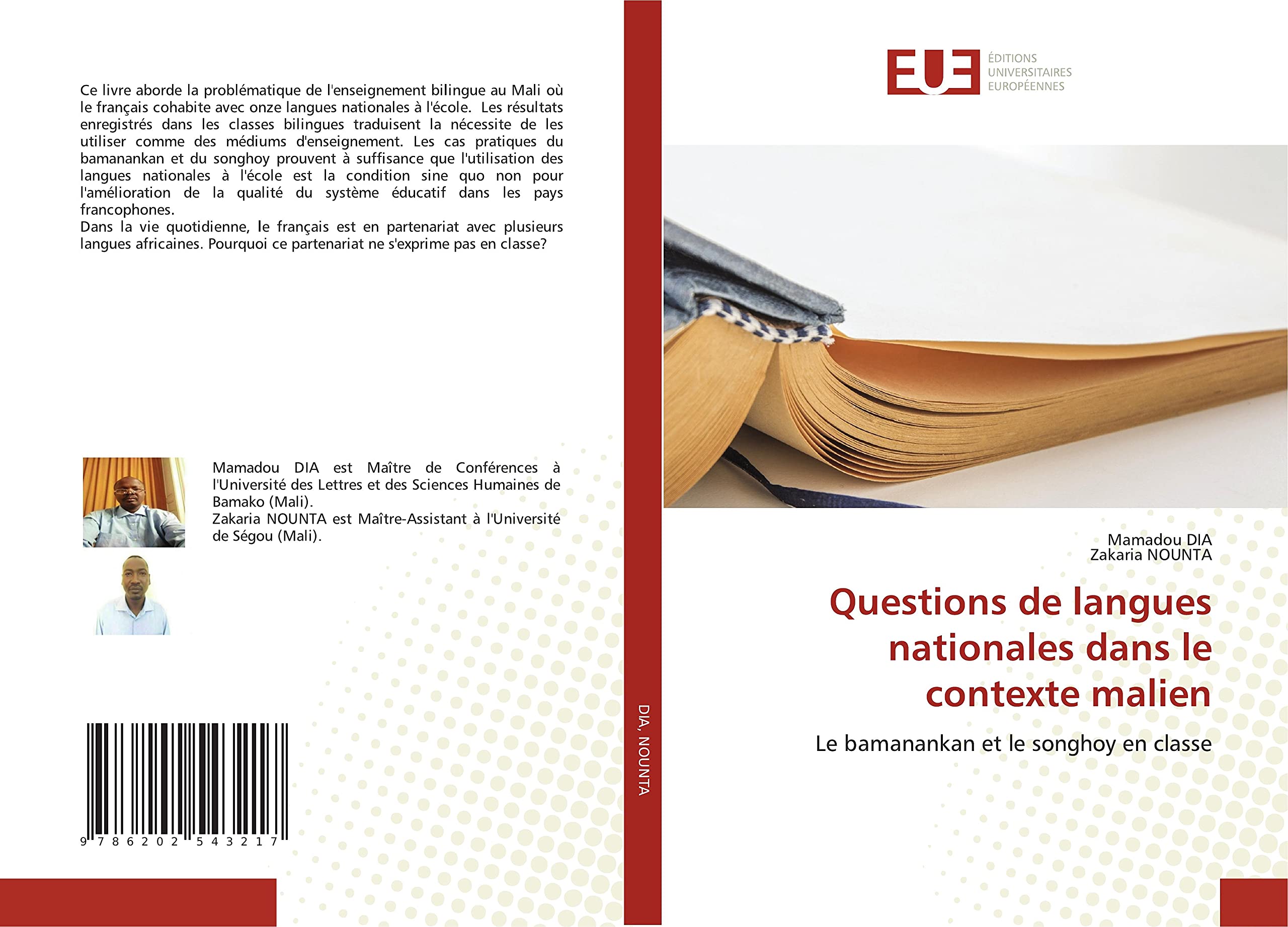 Questions de langues nationales dans le contexte malien: Le bamanankan et le songhoy en classe book