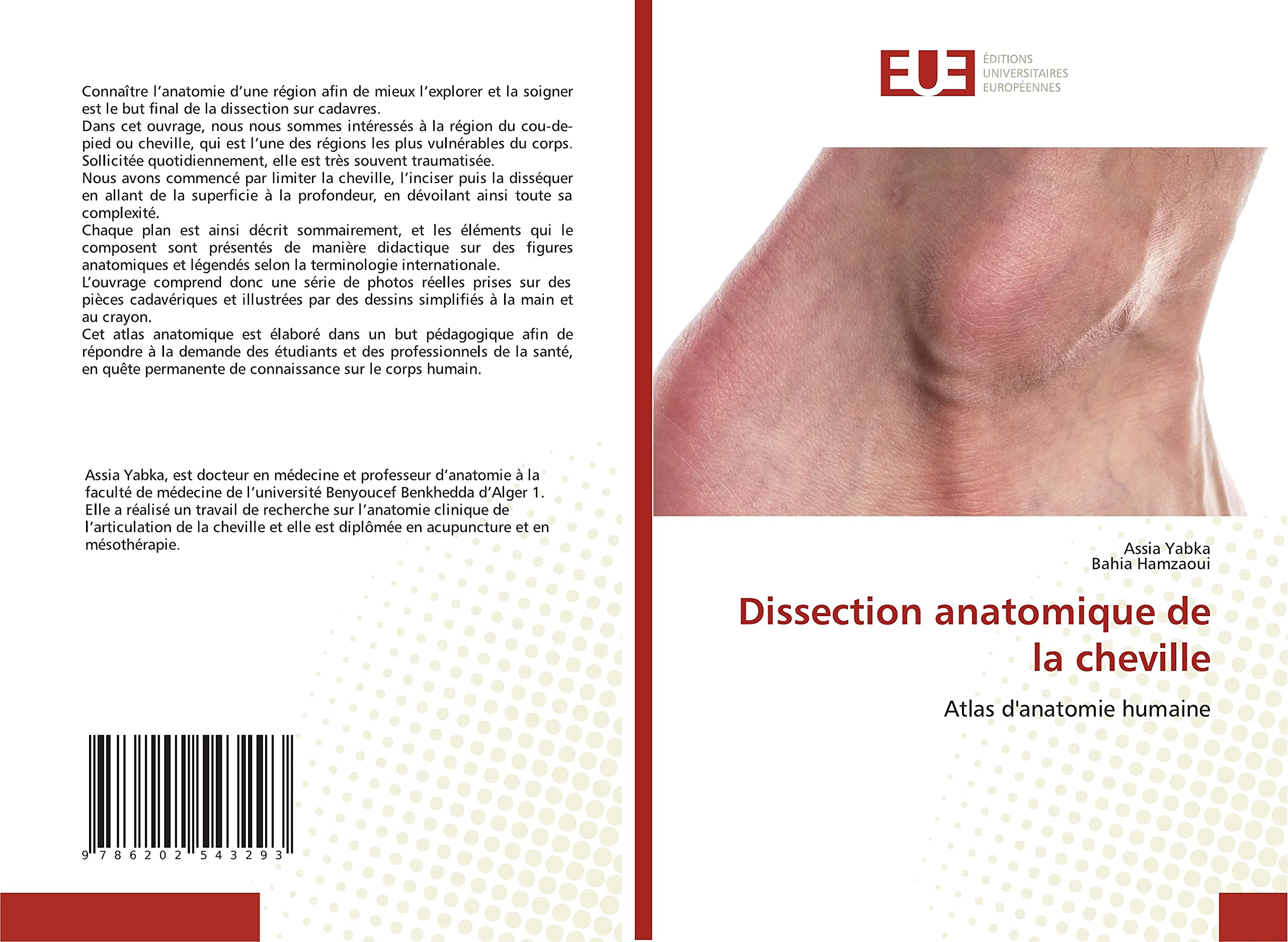 Dissection anatomique de la cheville: Atlas d'anatomie humaine book