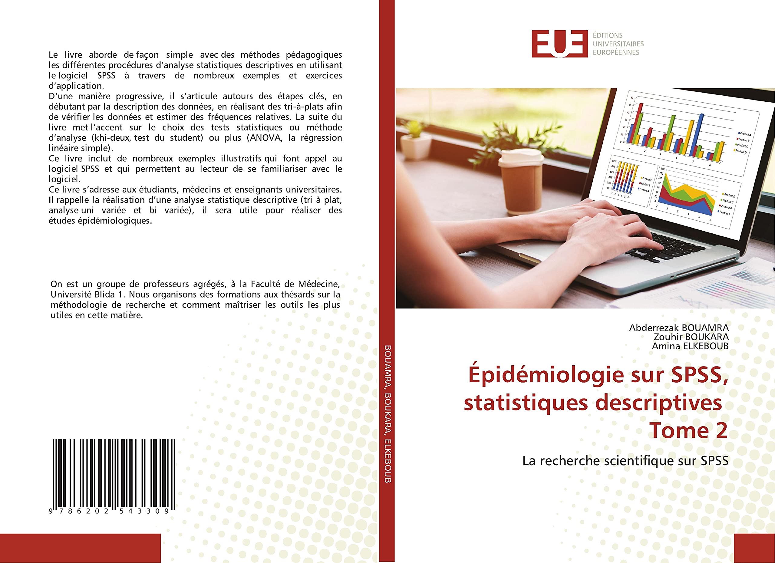 Épidémiologie sur SPSS, statistiques descriptives Tome 2: La recherche scientifique sur SPSS book