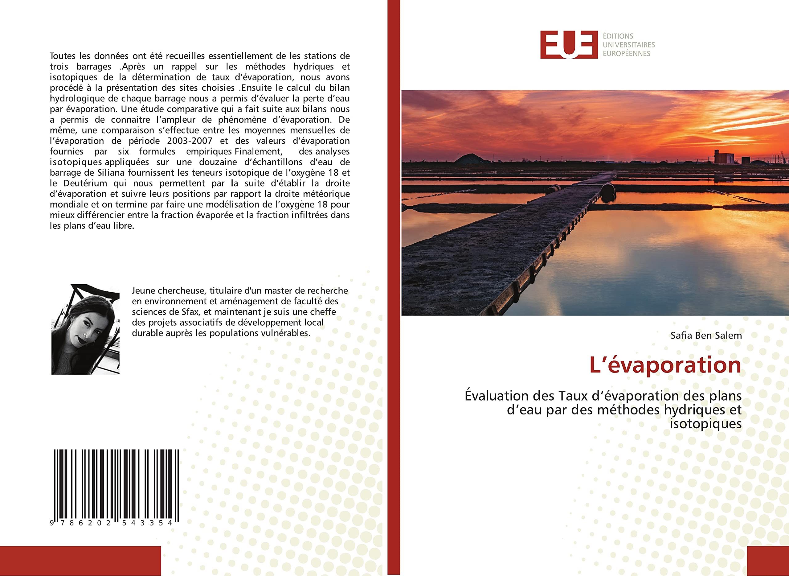 L’évaporation: Évaluation des Taux d’évaporation des plans d’eau par des méthodes hydriques et isotopiques book