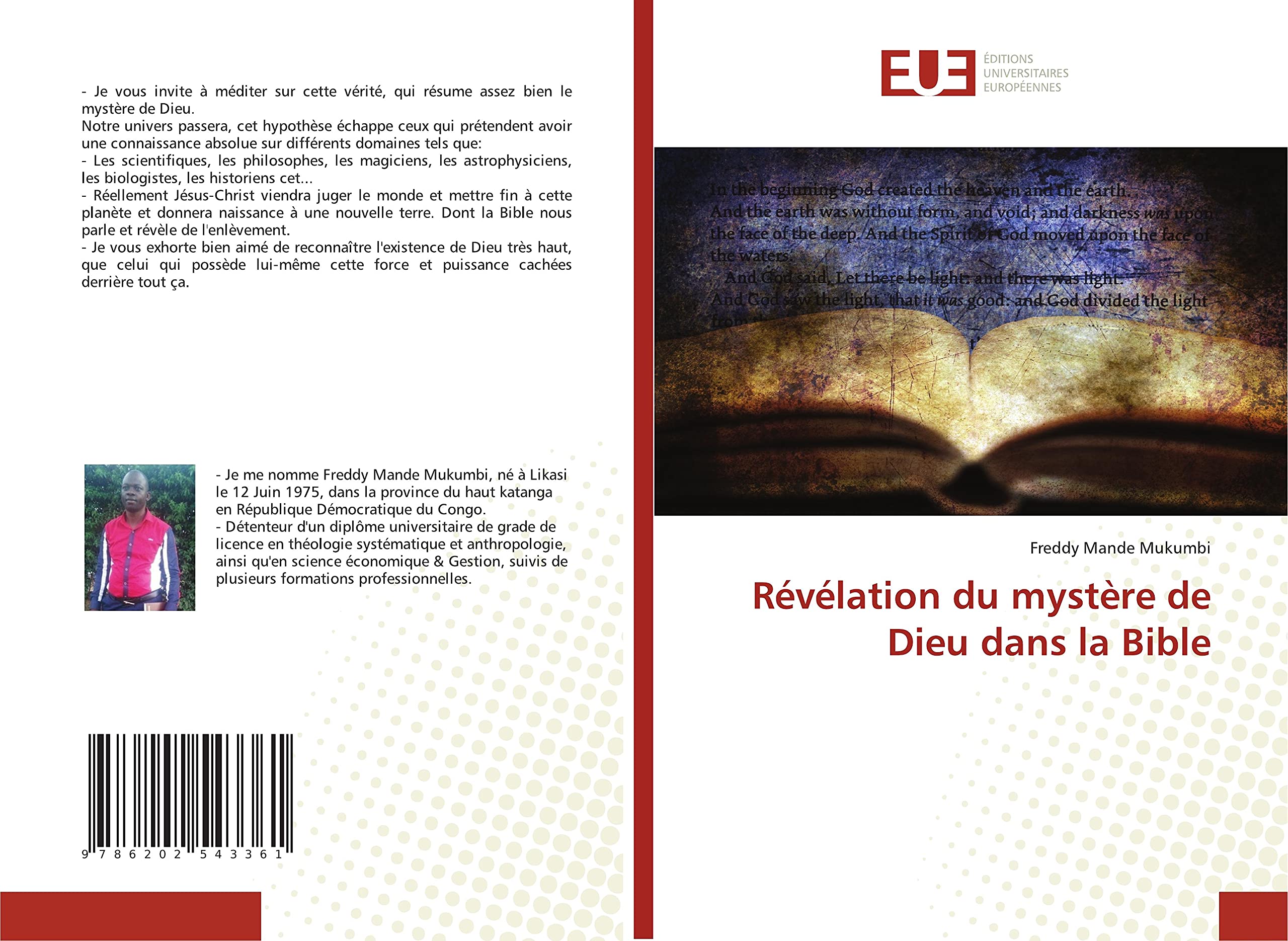 Révélation du mystère de Dieu dans la Bible book