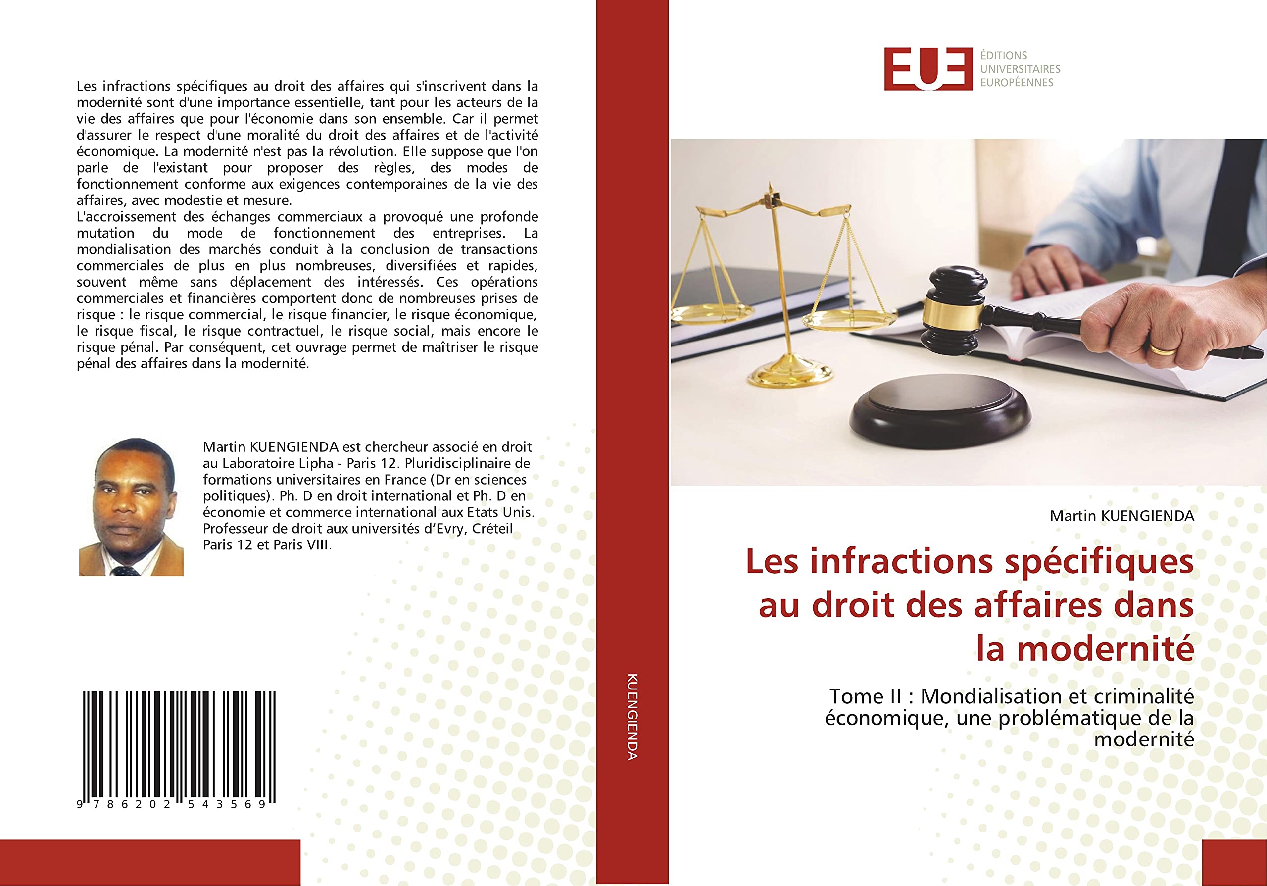 Les infractions spécifiques au droit des affaires dans la modernité book