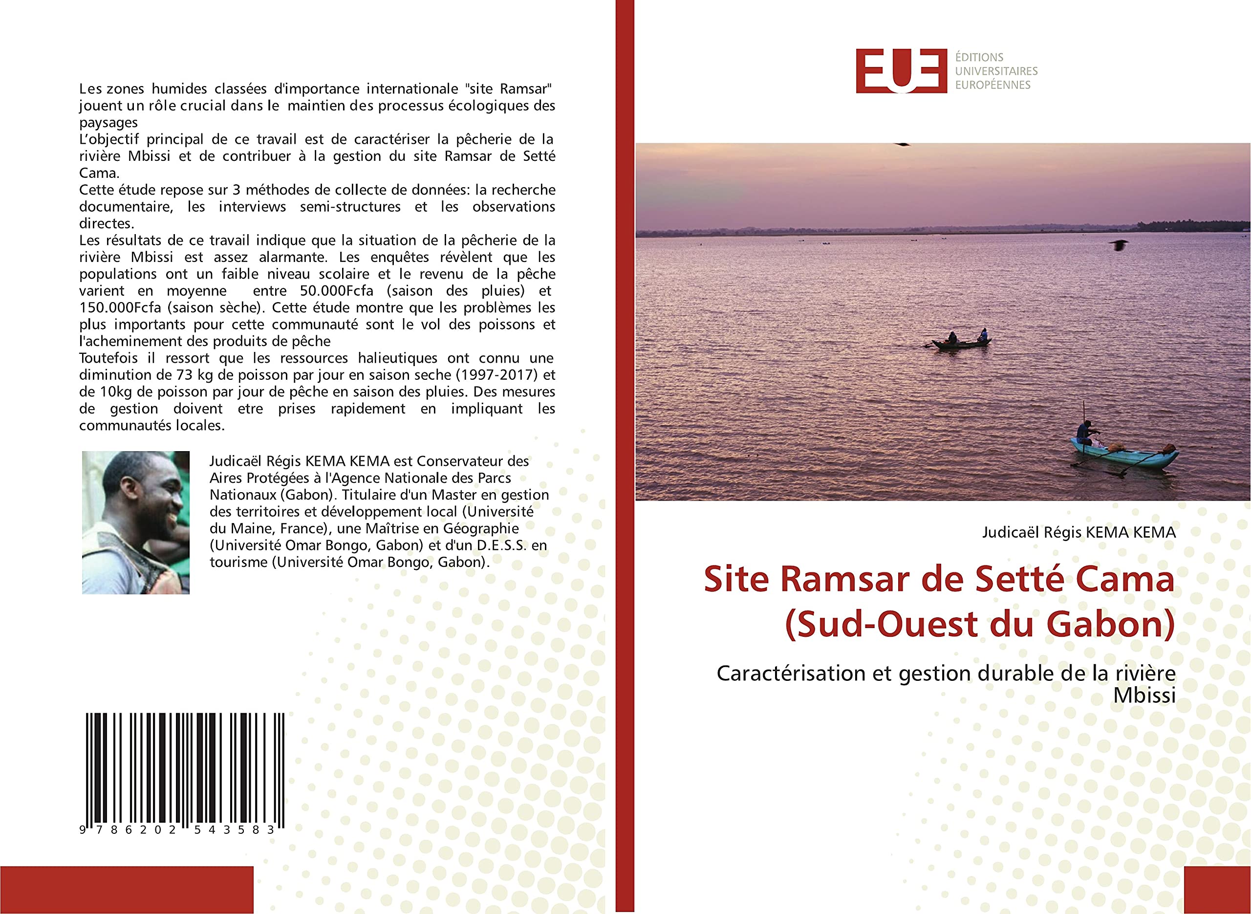 Site Ramsar de Setté Cama (Sud-Ouest du Gabon): Caractérisation et gestion durable de la rivière Mbissi book