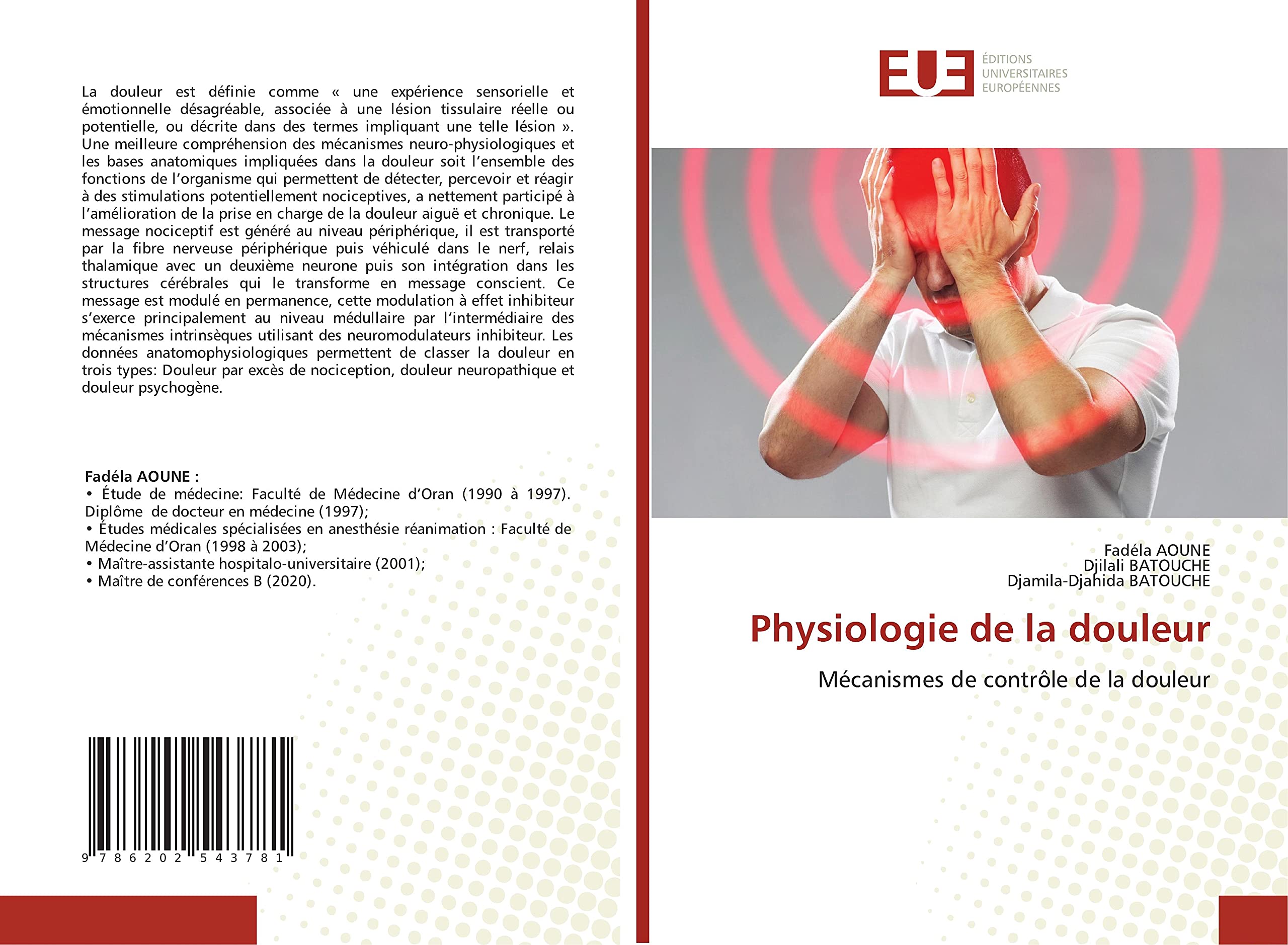 Physiologie de la douleur: Mécanismes de contrôle de la douleur book