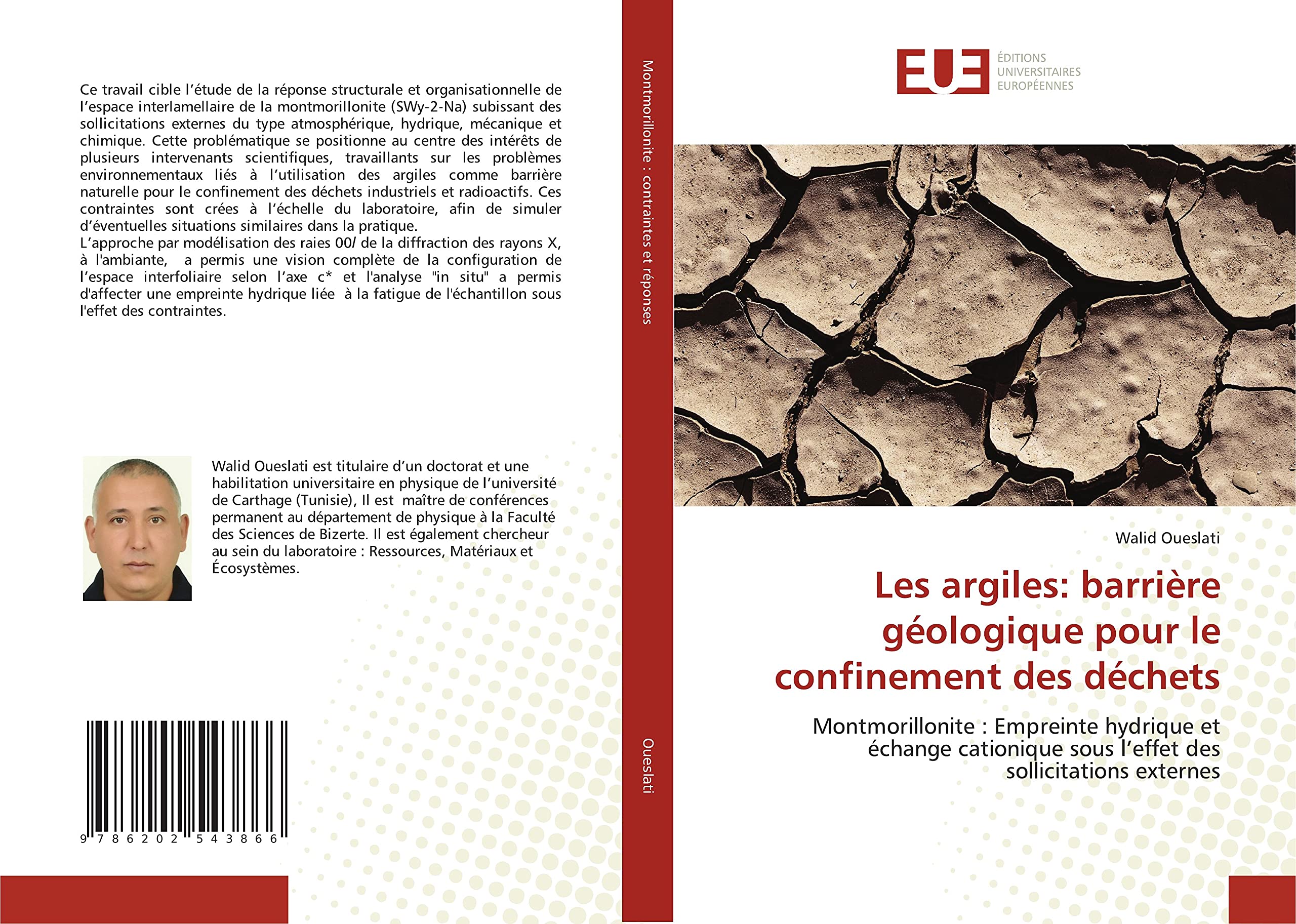 Les argiles: barrière géologique pour le confinement des déchets: Montmorillonite : Empreinte hydrique et échange cationique sous l’effet des sollicitations externes book