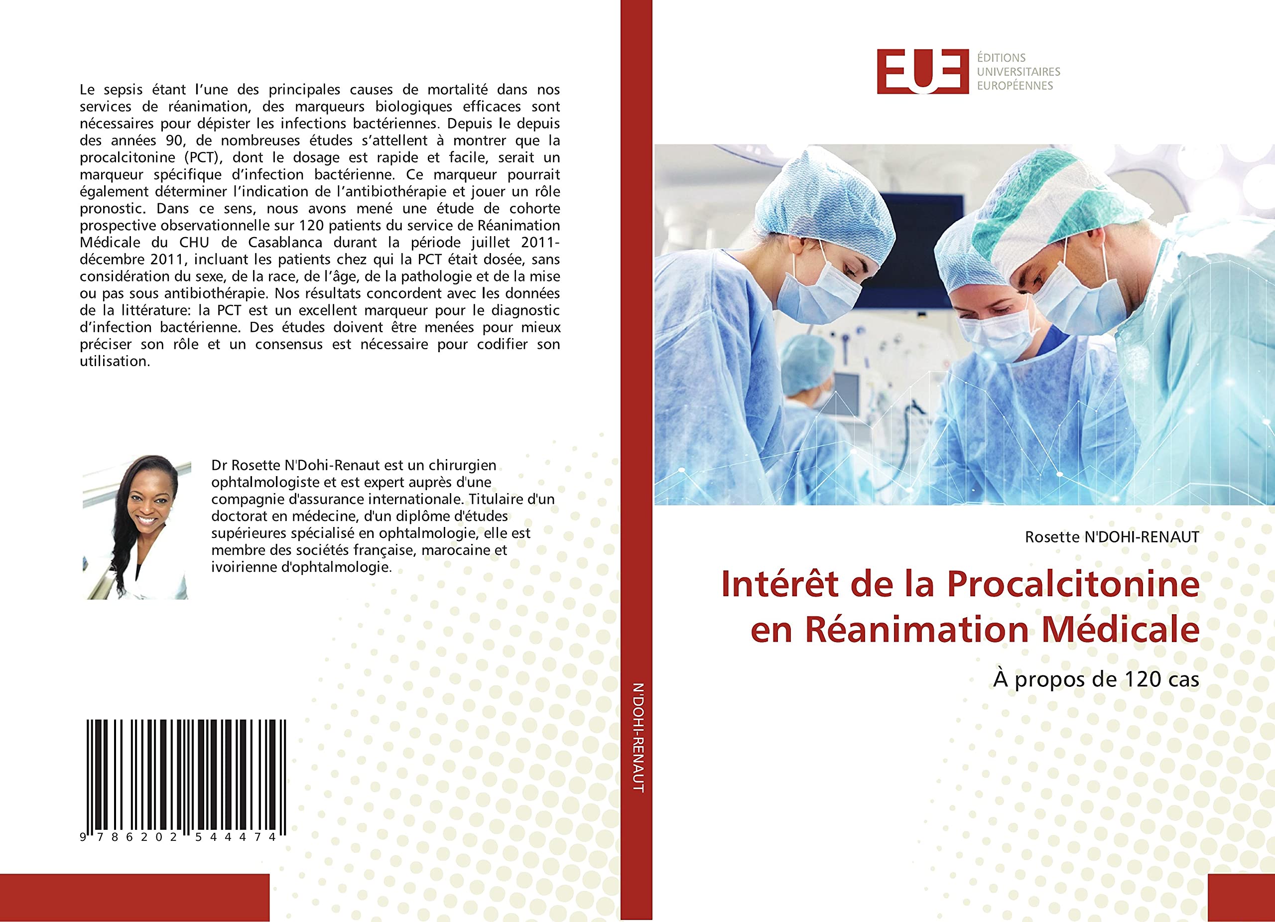 Intérêt de la Procalcitonine en Réanimation Médicale: À propos de 120 cas book