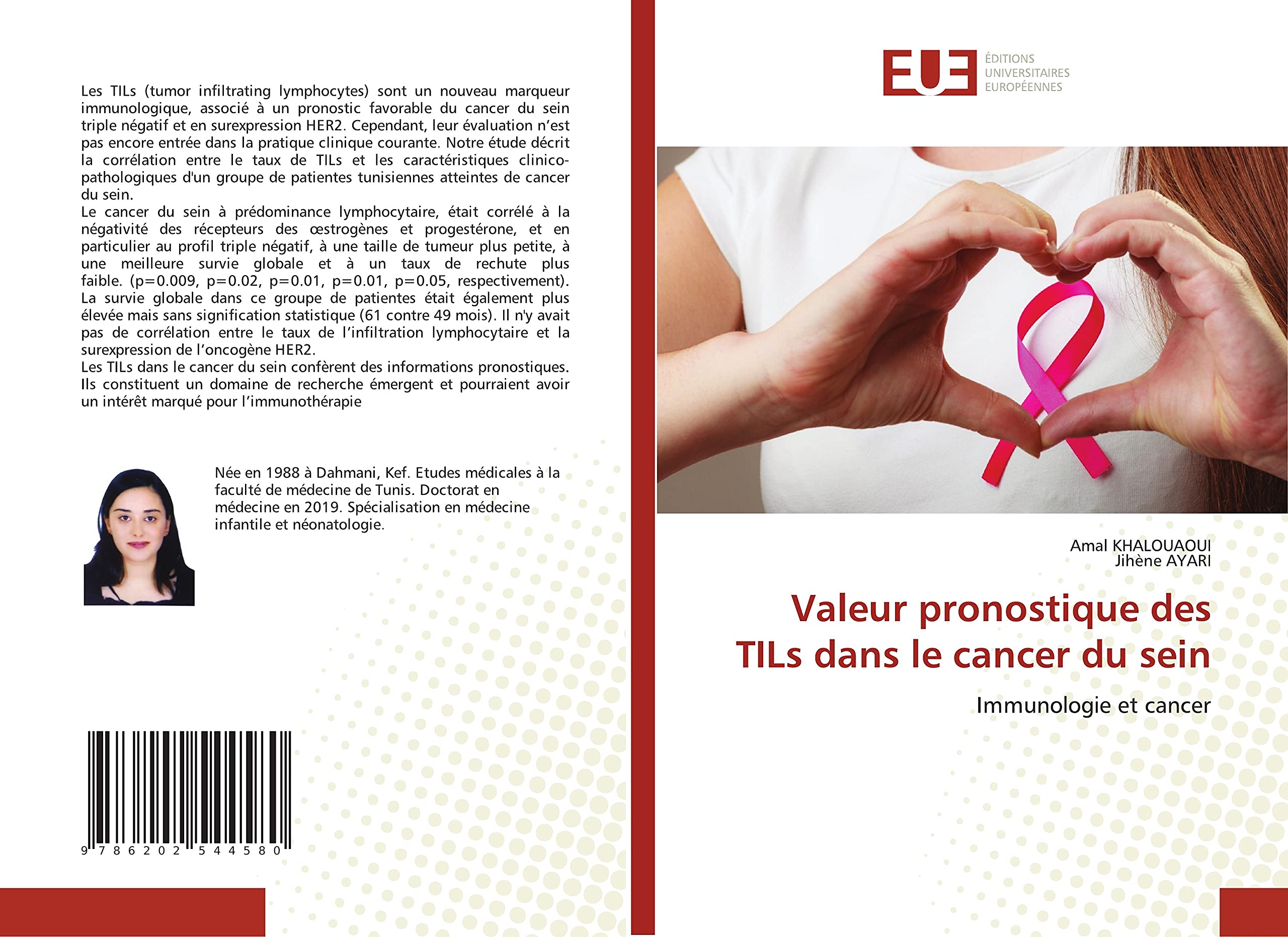 Valeur pronostique des TILs dans le cancer du sein: Immunologie et cancer book