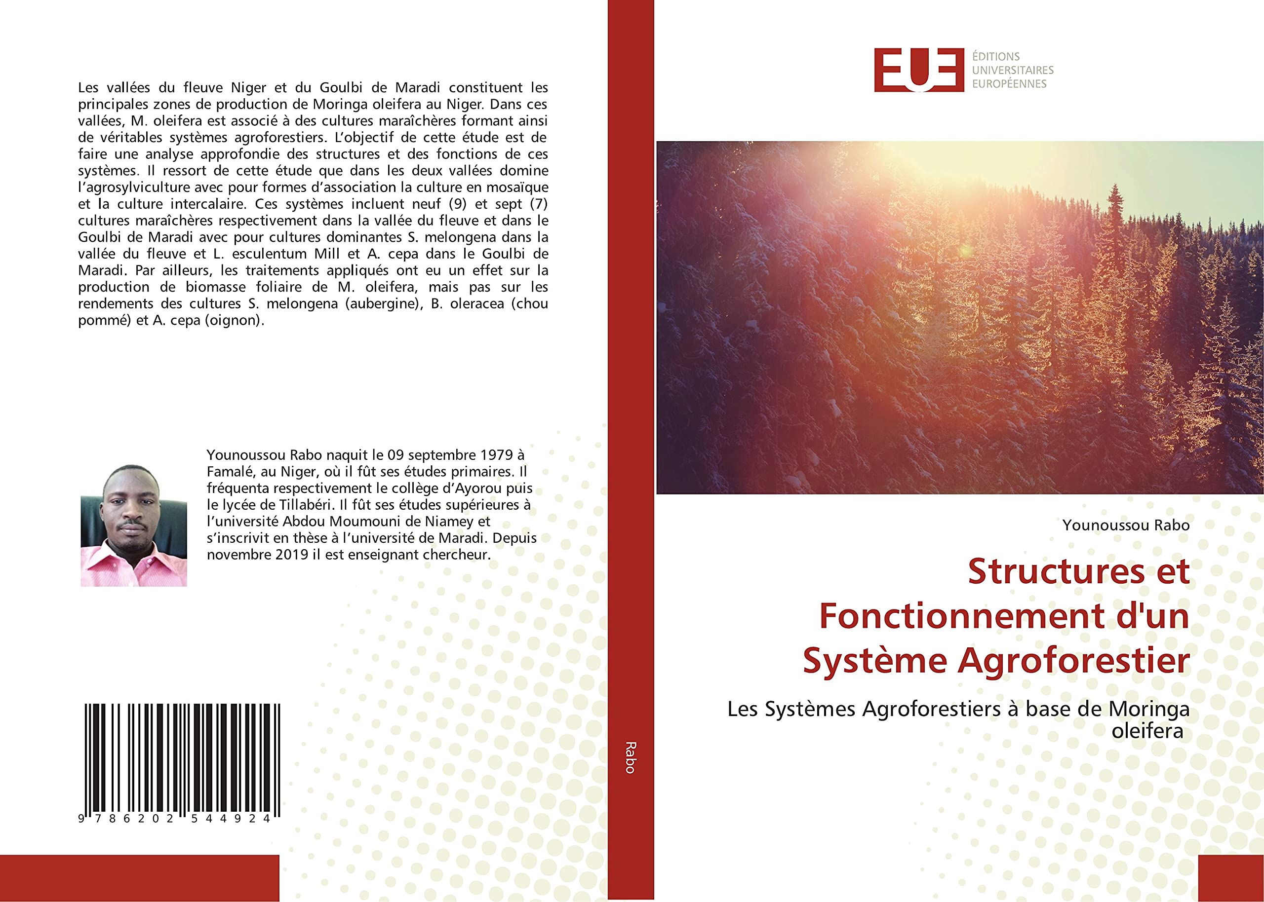 Structures et Fonctionnement d'un Système Agroforestier: Les Systèmes Agroforestiers à base de Moringa oleifera book