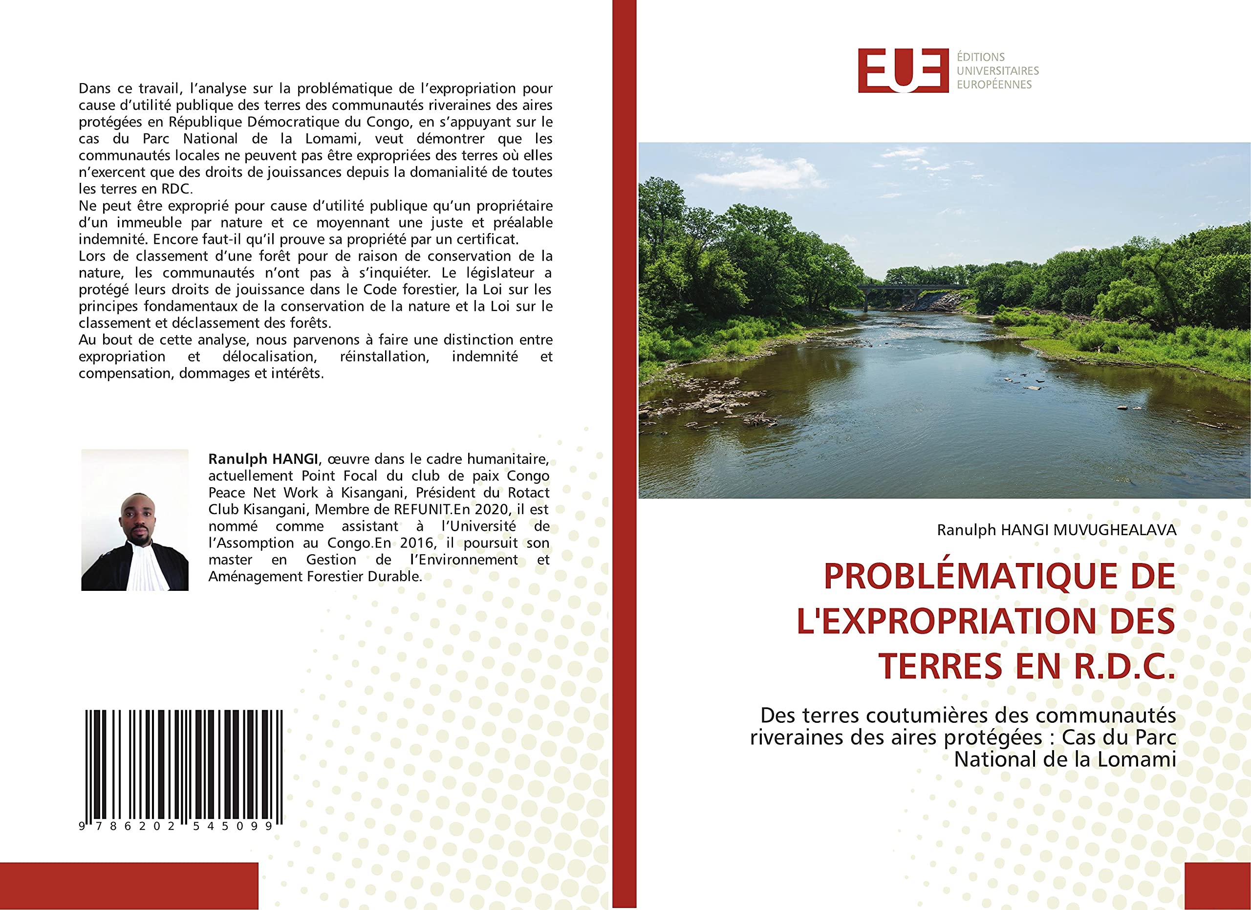 PROBLÉMATIQUE DE L'EXPROPRIATION DES TERRES EN R.D.C.: Des terres coutumières des communautés riveraines des aires protégées : Cas du Parc National de la Lomami book