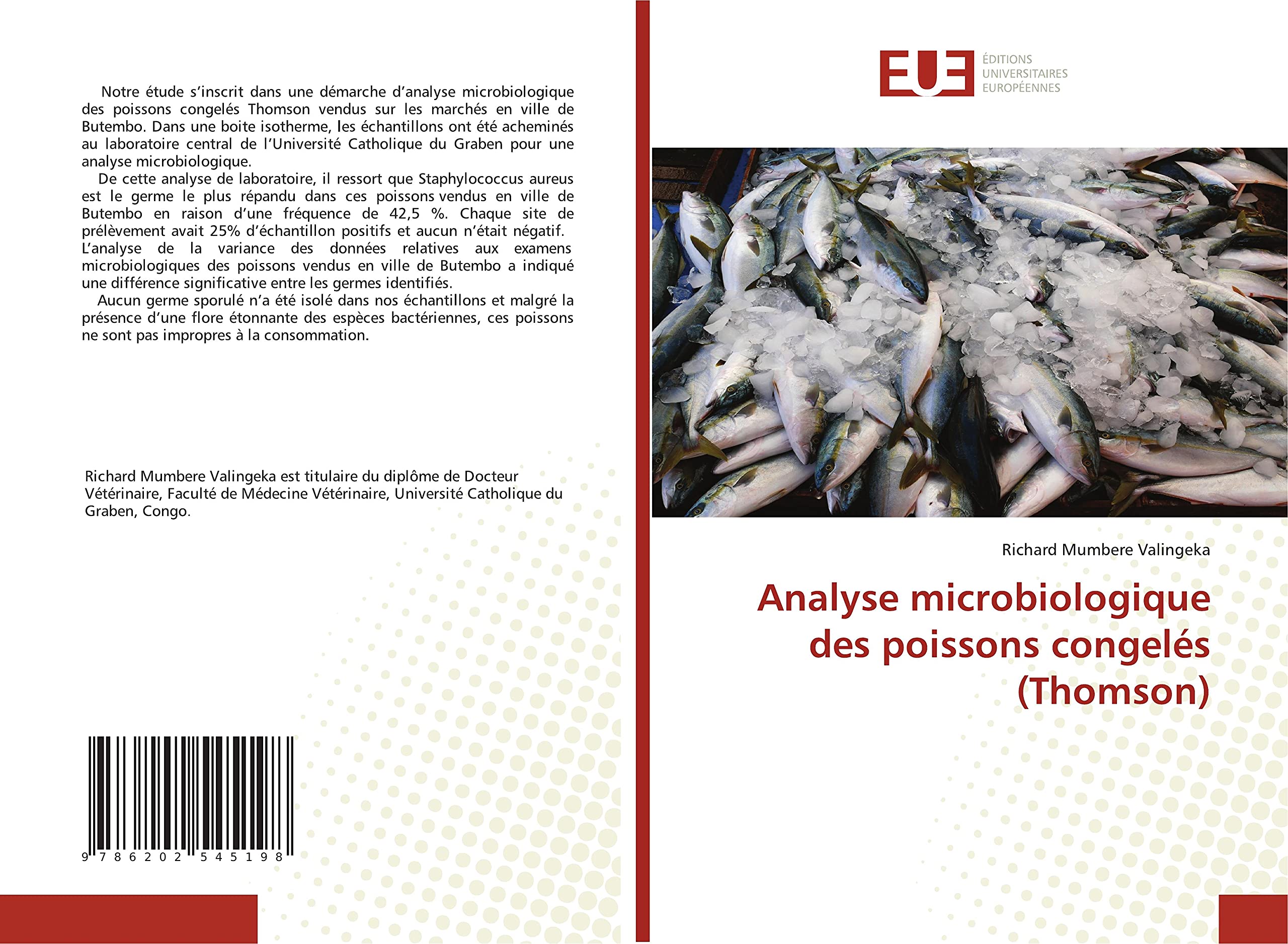 Analyse microbiologique des poissons congelés (Thomson) book