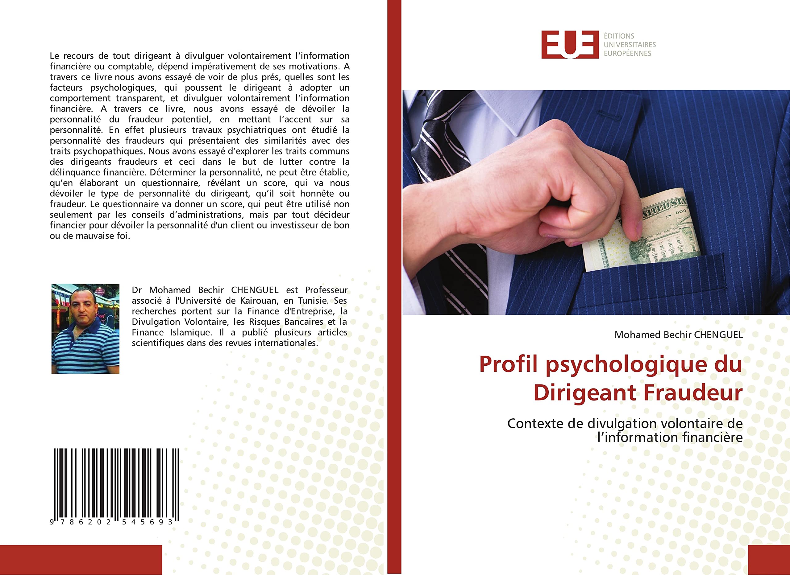 Profil psychologique du Dirigeant Fraudeur: Contexte de divulgation volontaire de l’information financière book