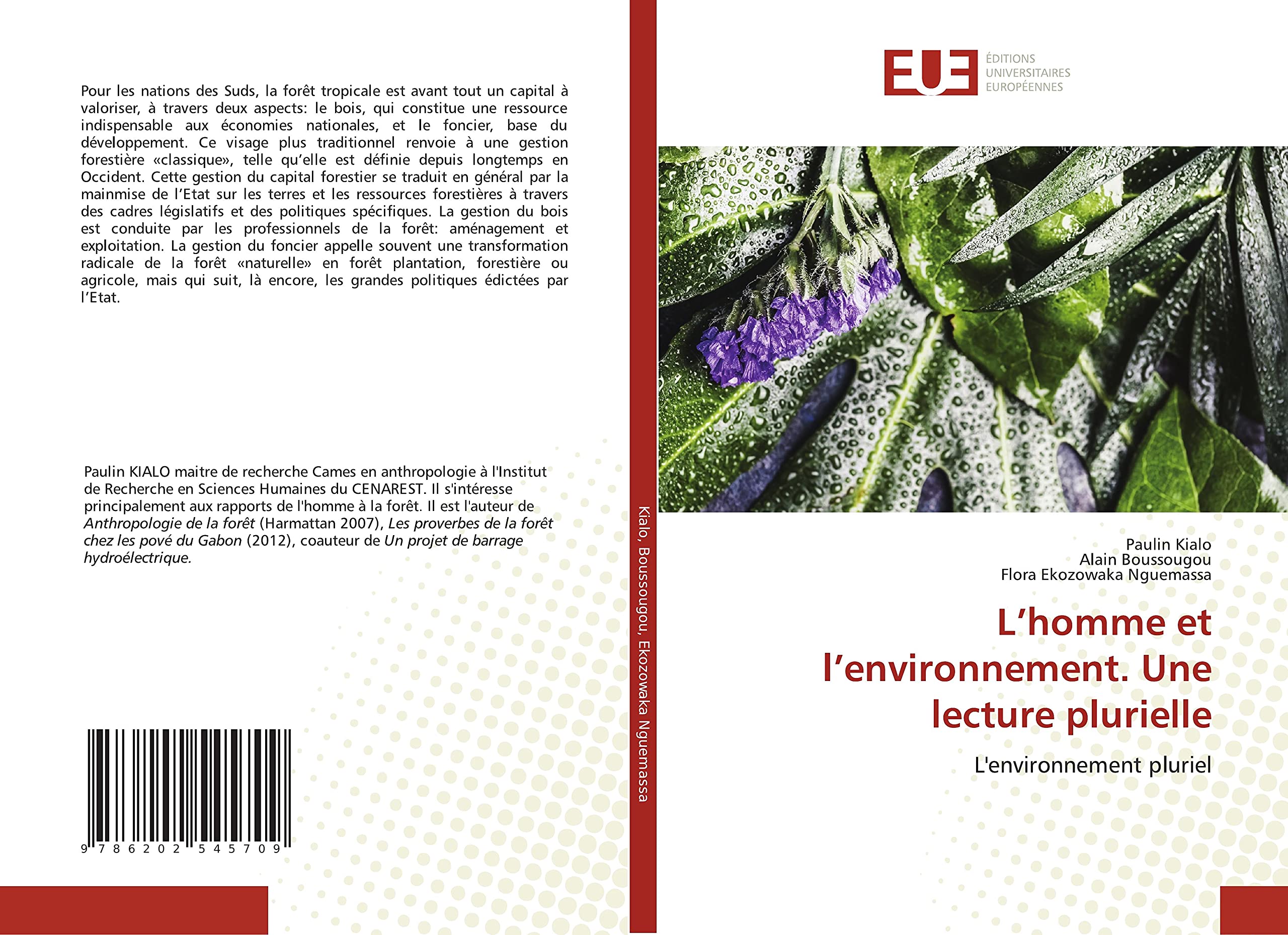 L’homme et l’environnement. Une lecture plurielle: L'environnement pluriel book