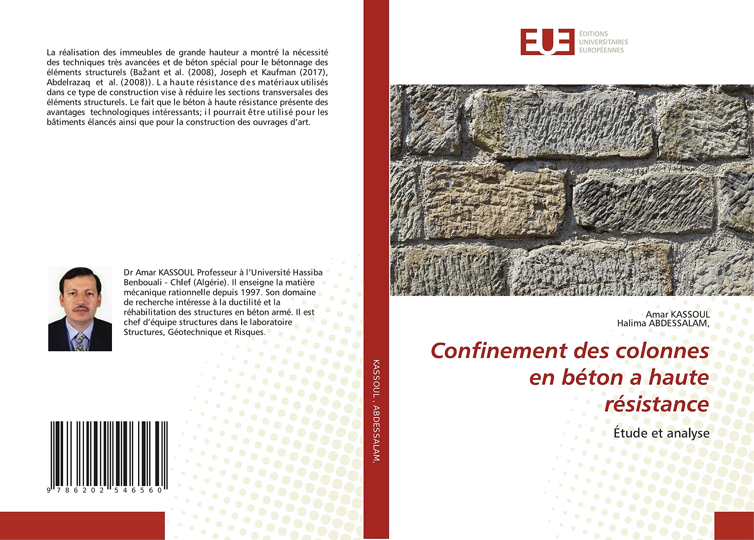 Confinement des colonnes en béton a haute résistance book
