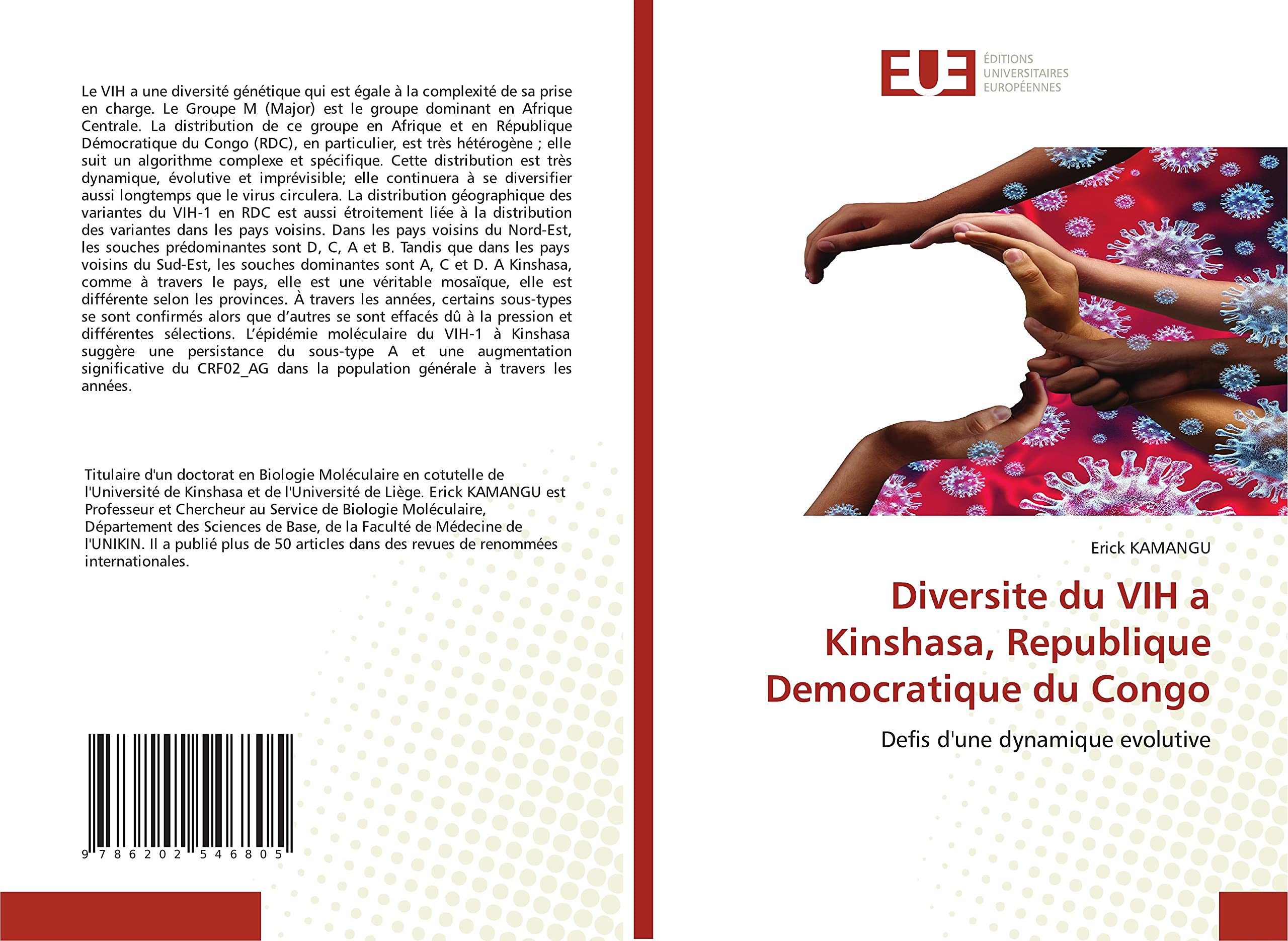 Diversité du VIH a Kinshasa, Republique Democratique du Congo: Défis d'une dynamique évolutive book