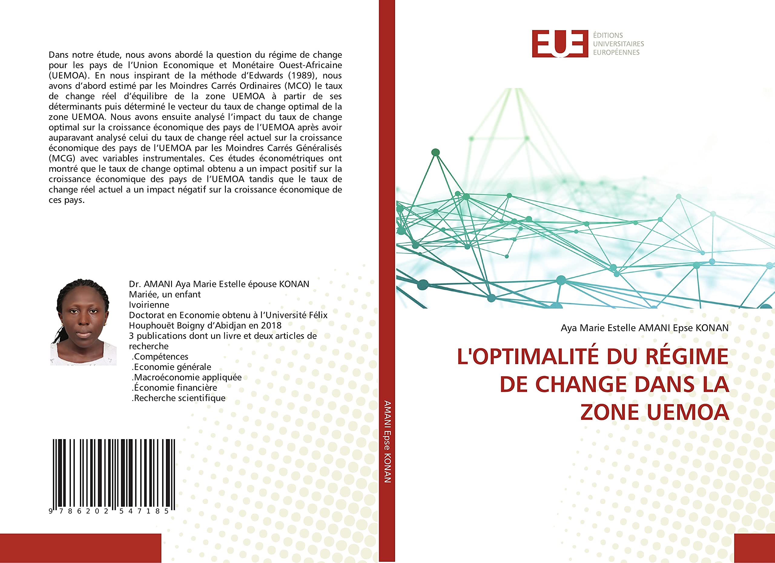 L'OPTIMALITÉ DU RÉGIME DE CHANGE DANS LA ZONE UEMOA book