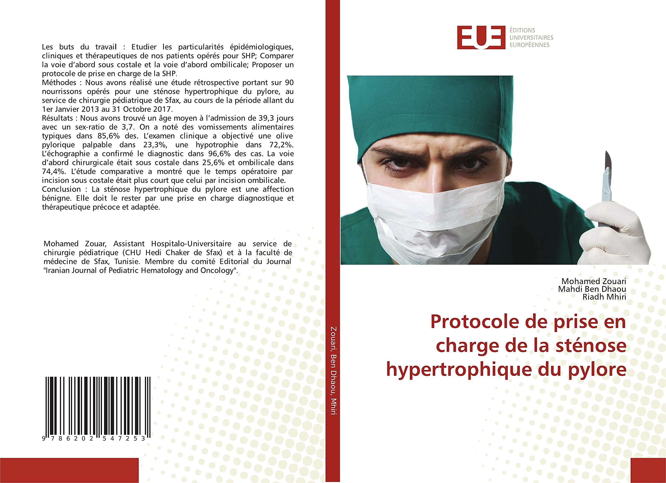 Protocole de prise en charge de la sténose hypertrophique du pylore book
