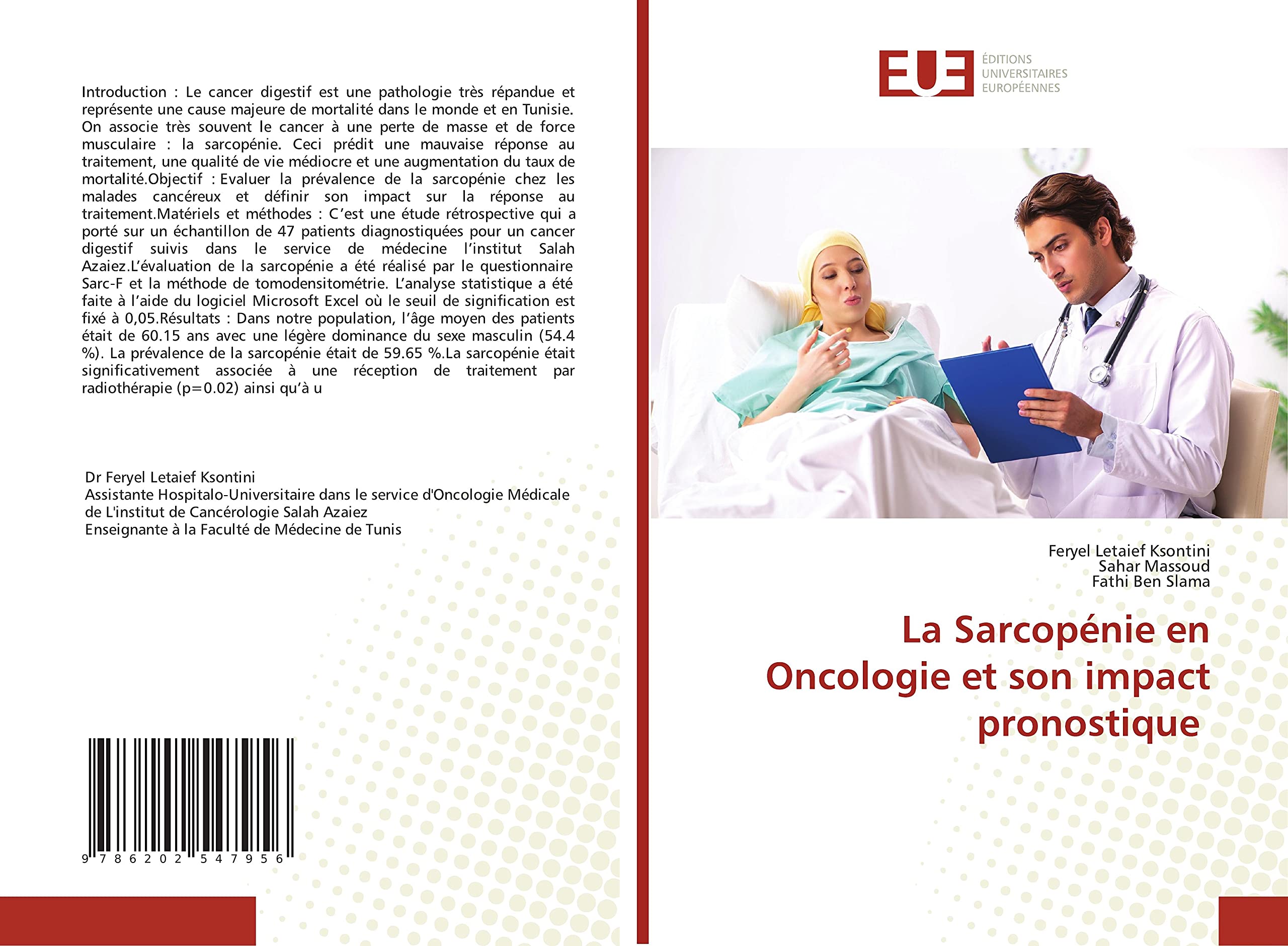 La Sarcopénie en Oncologie et son impact pronostique book