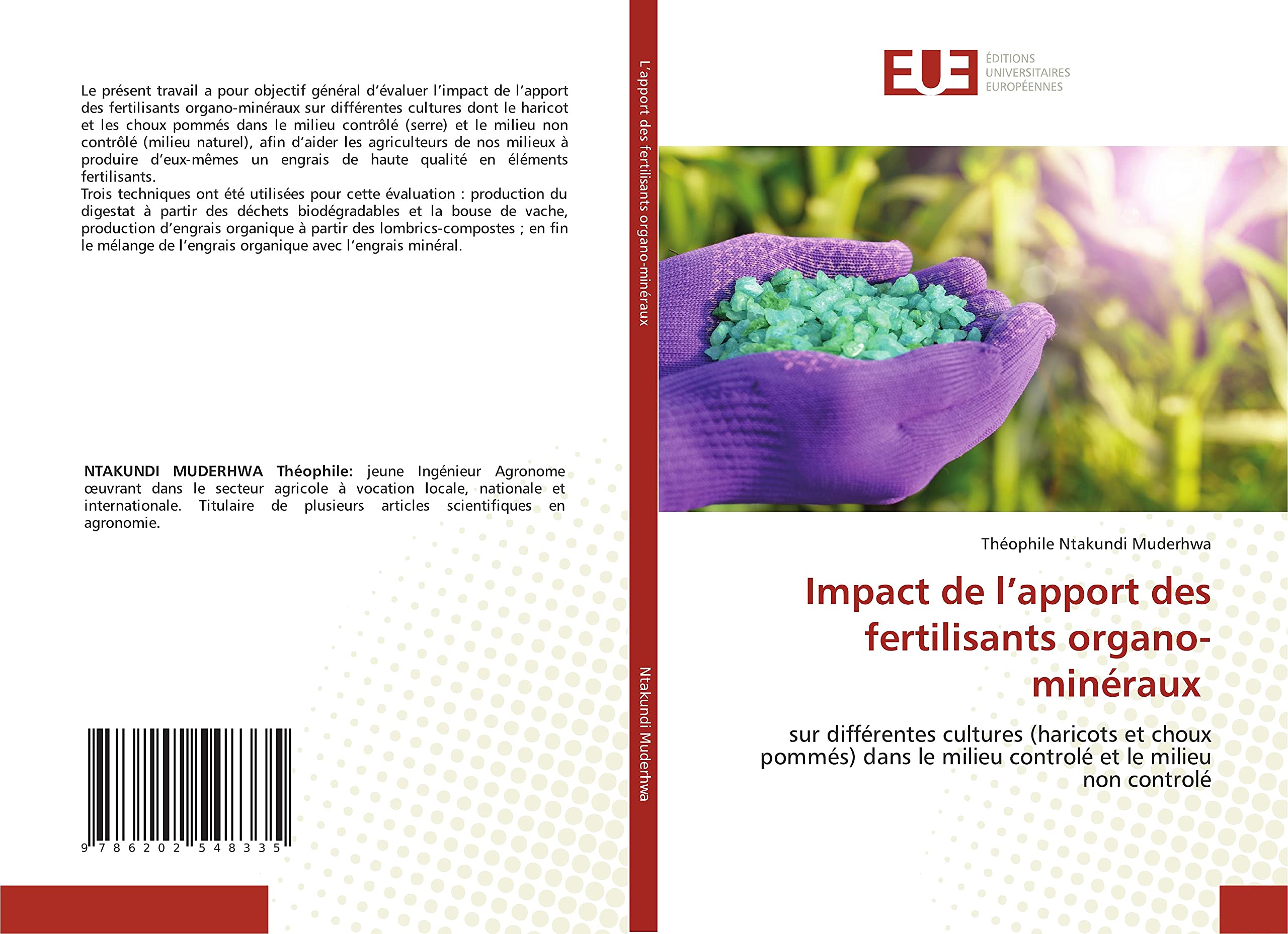 Impact de l'apport des fertilisants organo-minéraux book