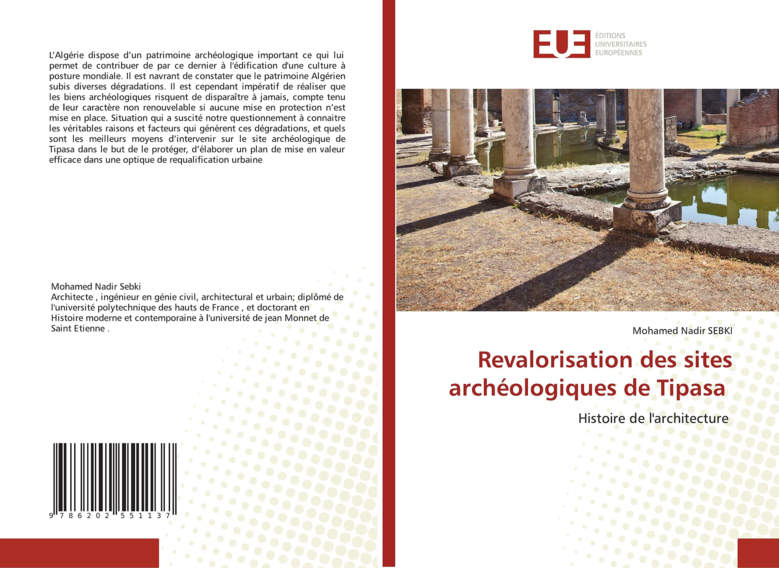 Revalorisation des sites archéologiques de Tipasa: Histoire de l'architecture book