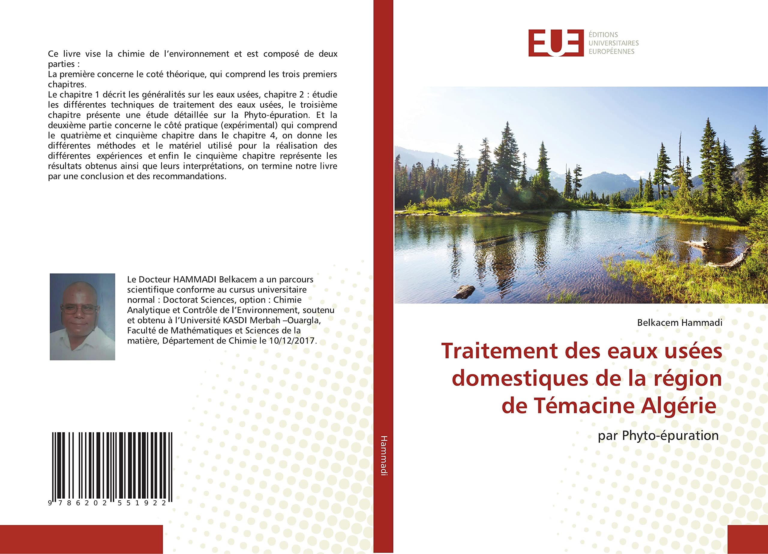 Traitement des eaux usées domestiques de la région de Témacine Algérie: par Phyto-épuration Natural Sciences