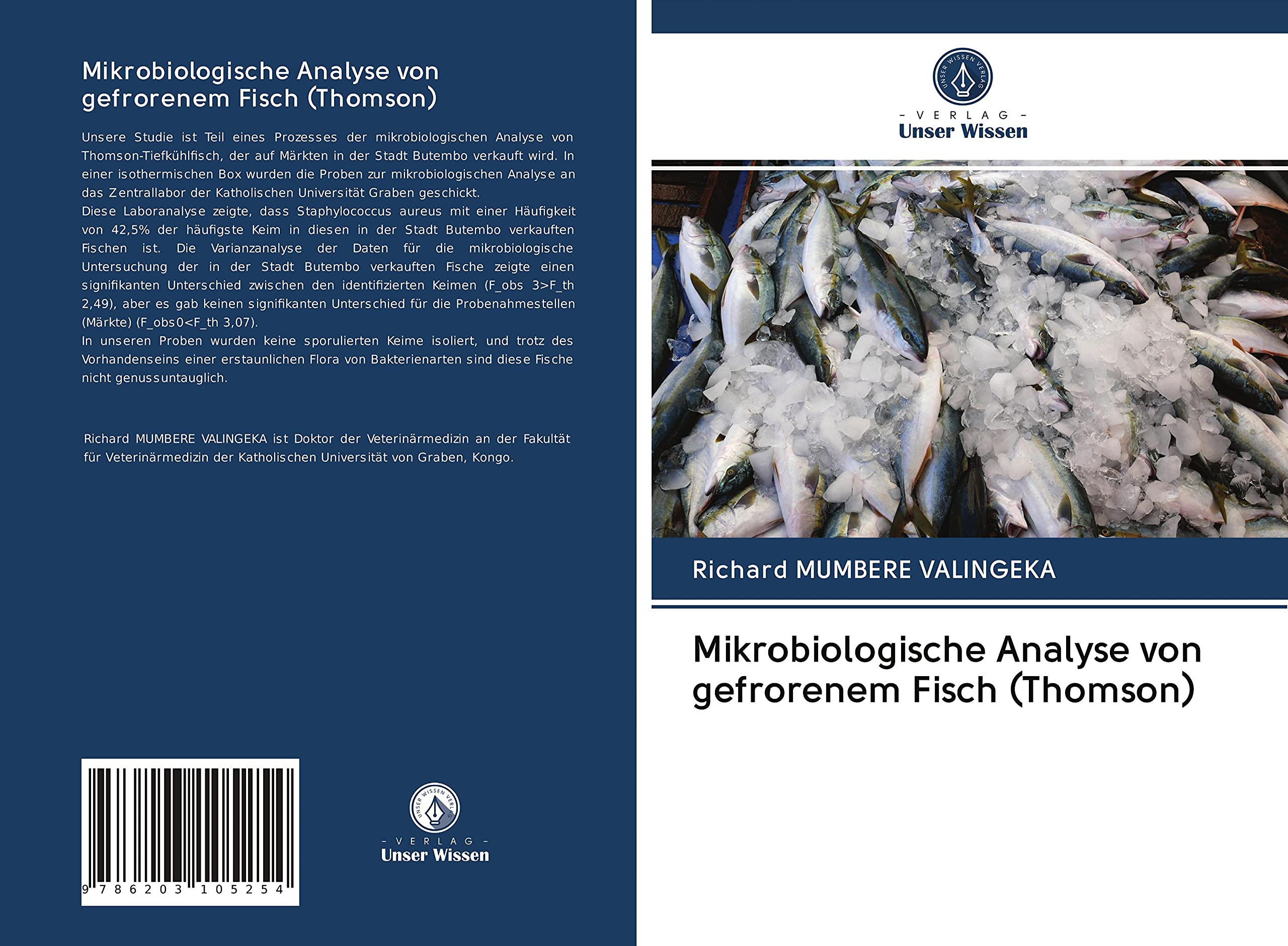 Mikrobiologische Analyse von gefrorenem Fisch (Thomson) Medicine