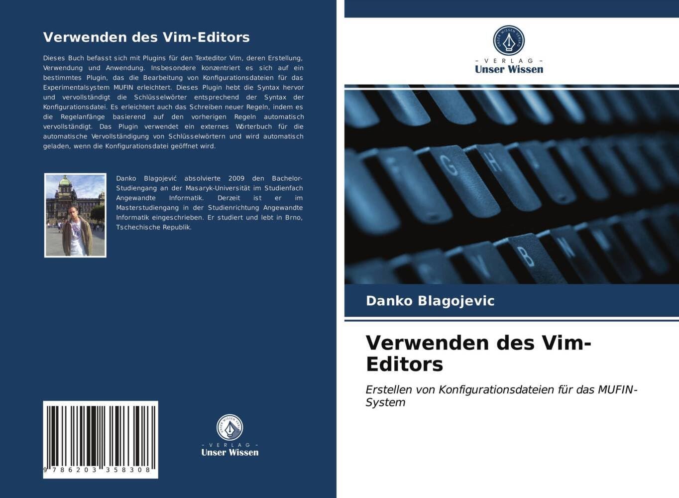 Verwenden des Vim-Editors: Erstellen von Konfigurationsdateien für das MUFIN-System Computer Science