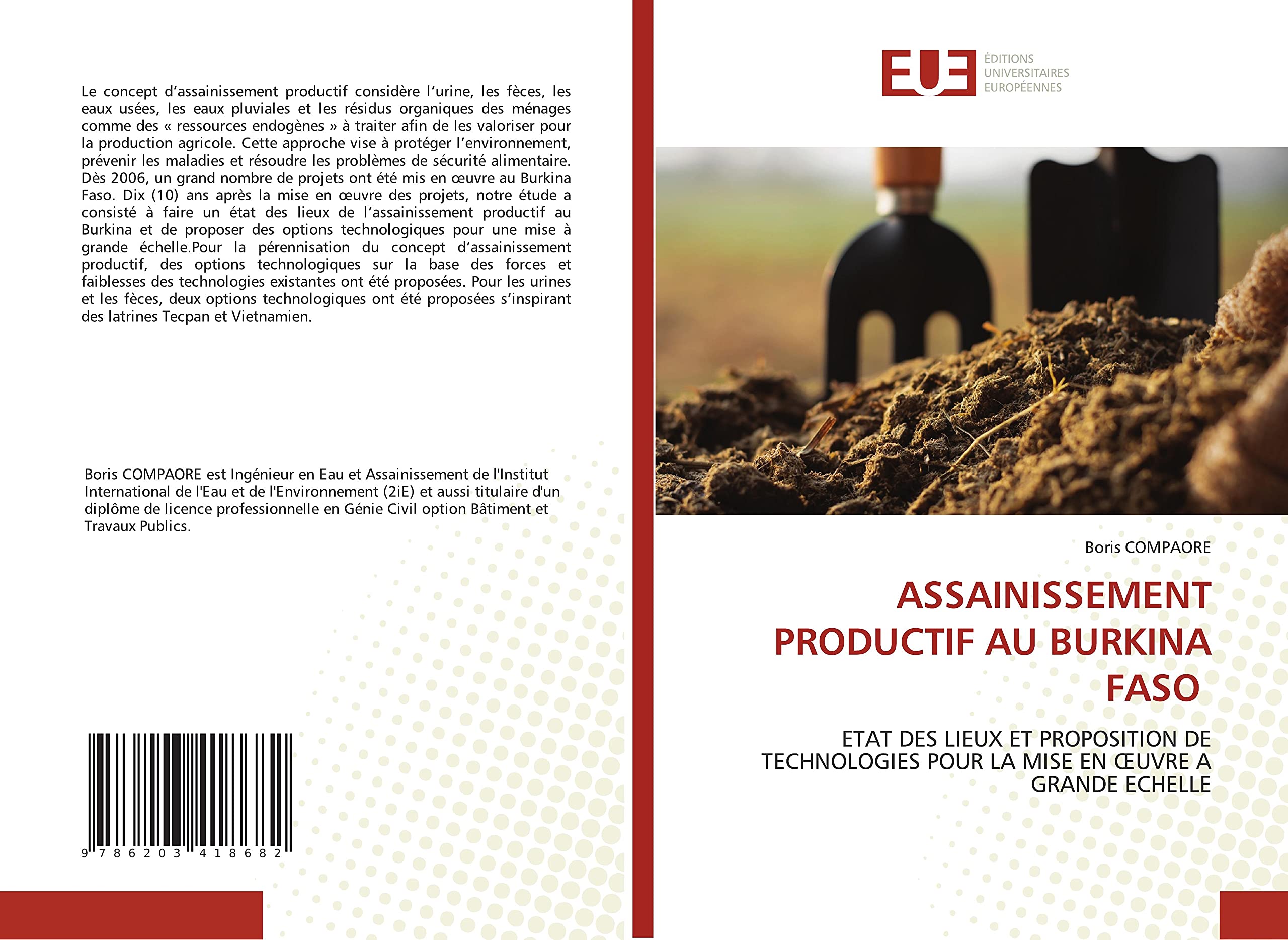 ASSAINISSEMENT PRODUCTIF AU BURKINA FASO: ETAT DES LIEUX ET PROPOSITION DE TECHNOLOGIES POUR LA MISE EN ŒUVRE A GRANDE ECHELLE book