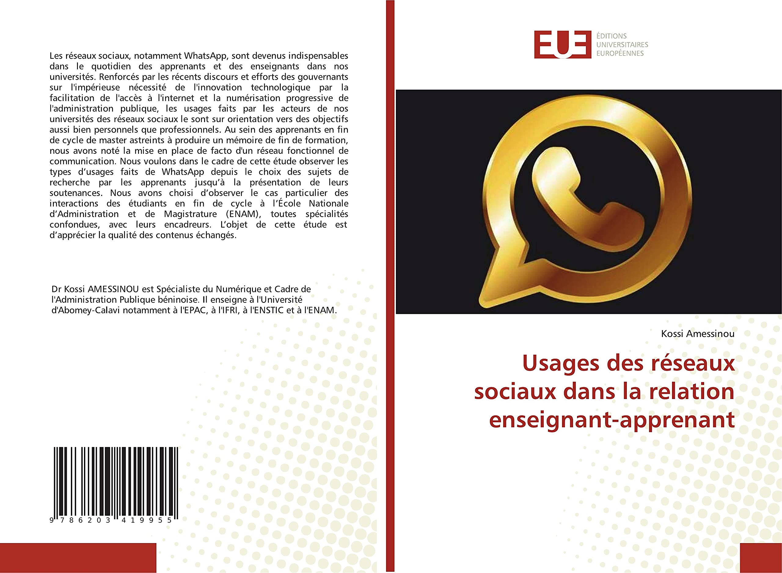 Usages des réseaux sociaux dans la relation enseignant-apprenant book