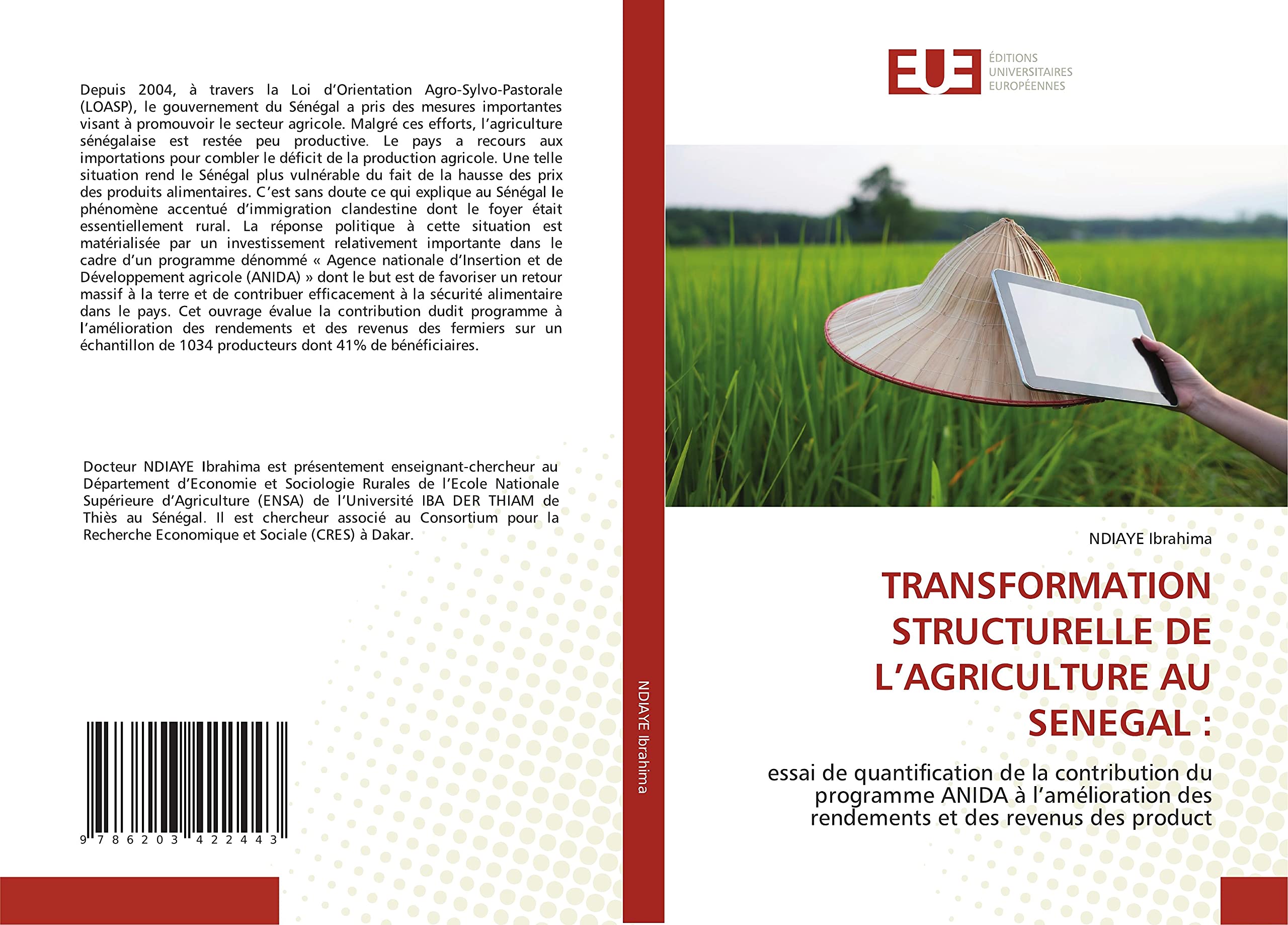 TRANSFORMATION STRUCTURELLE DE L’AGRICULTURE AU SENEGAL :: essai de quantification de la contribution du programme ANIDA à l’amélioration des rendements et des revenus des product book