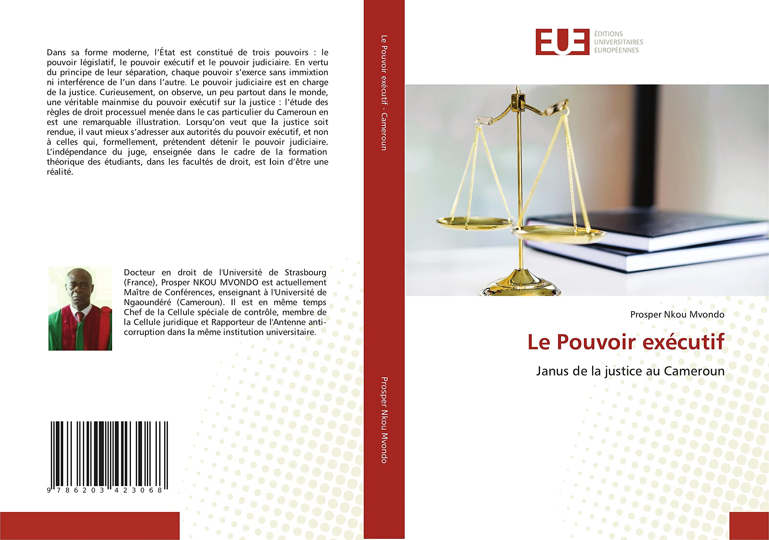 Le Pouvoir exécutif: Janus de la justice au Cameroun book