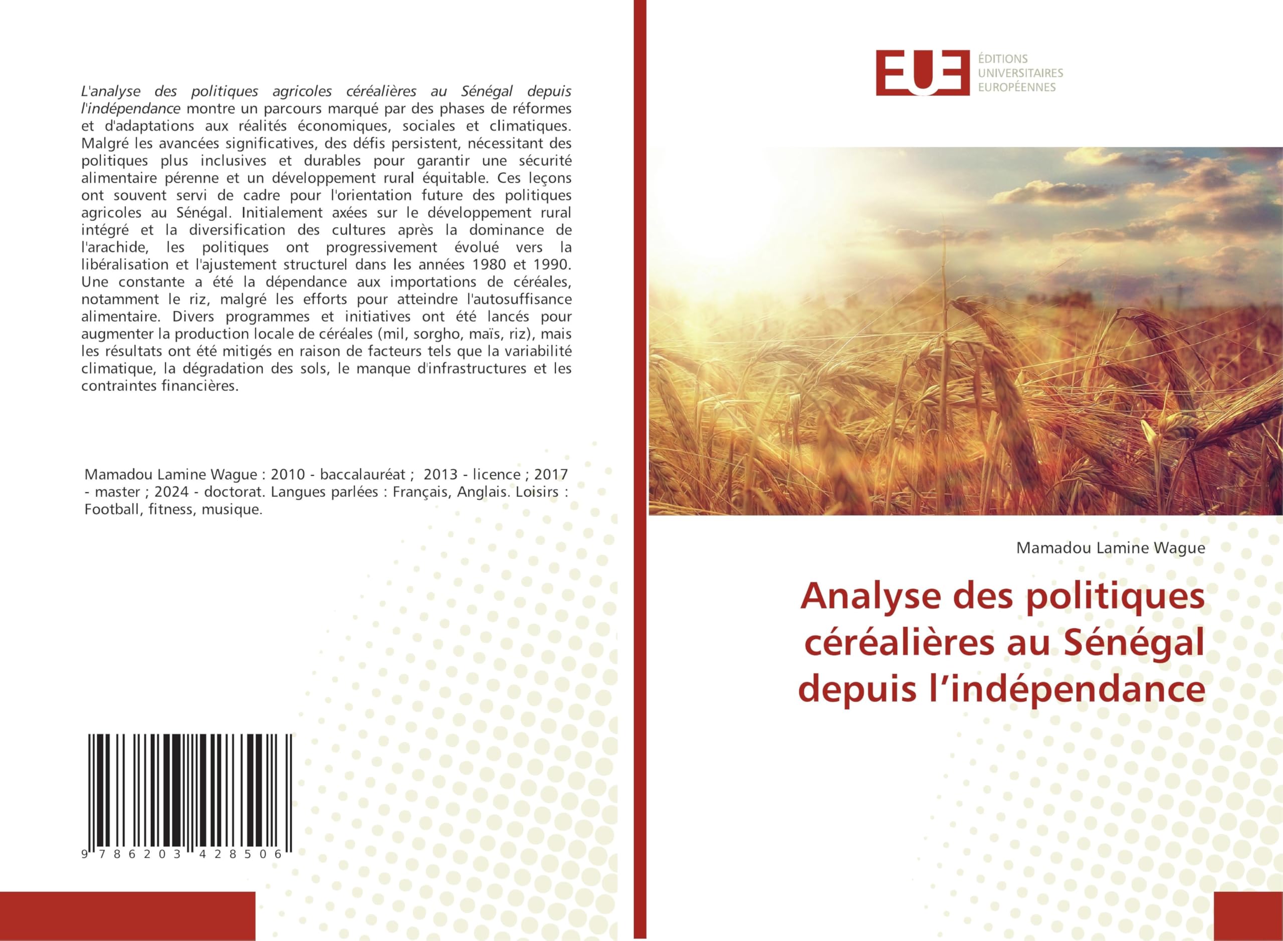 Analyse des politiques céréalières au Sénégal depuis l'indépendance Law
