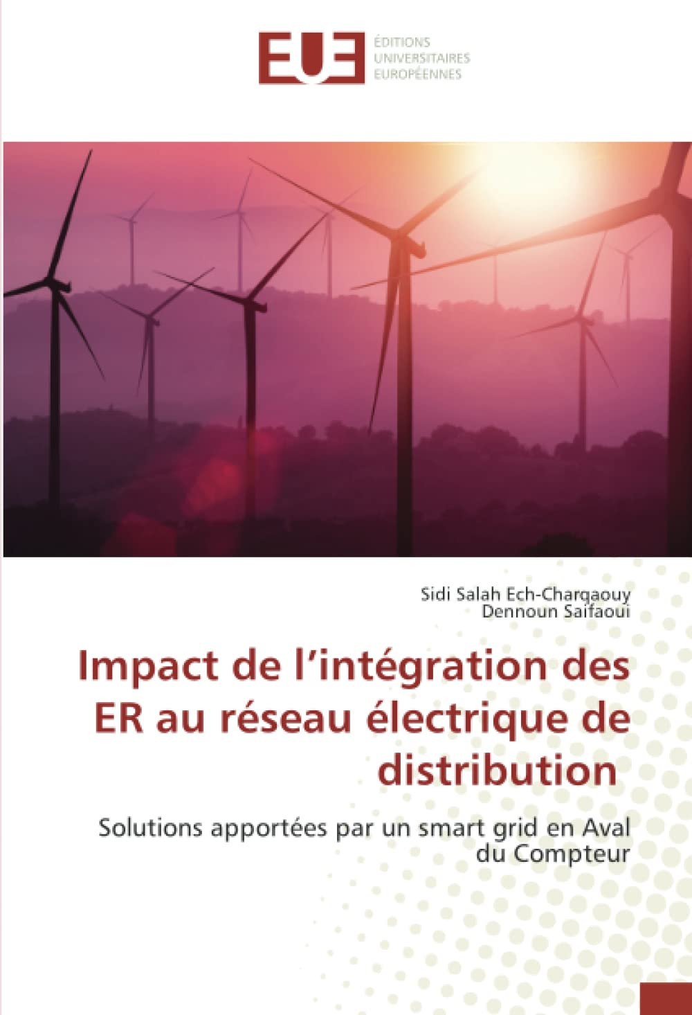 Impact de l’intégration des ER au réseau électrique de distribution: Solutions apportées par un smart grid en Aval du Compteur book