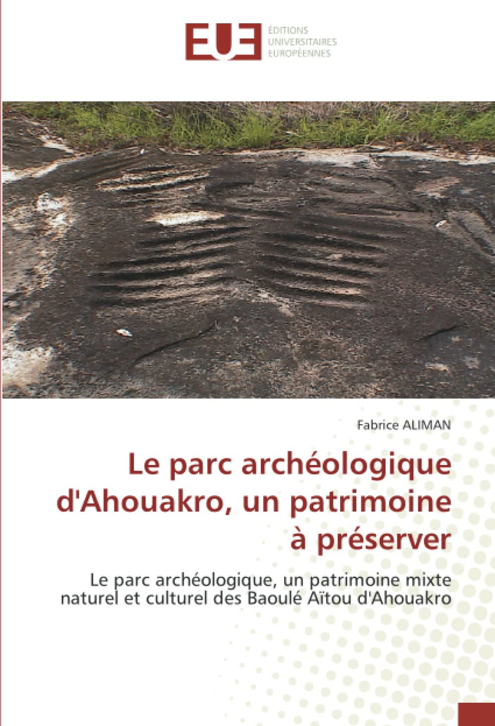 Le parc archéologique d'Ahouakro, un patrimoine à préserver: Le parc archéologique, un patrimoine mixte naturel et culturel des Baoulé Aïtou d'Ahouakro book