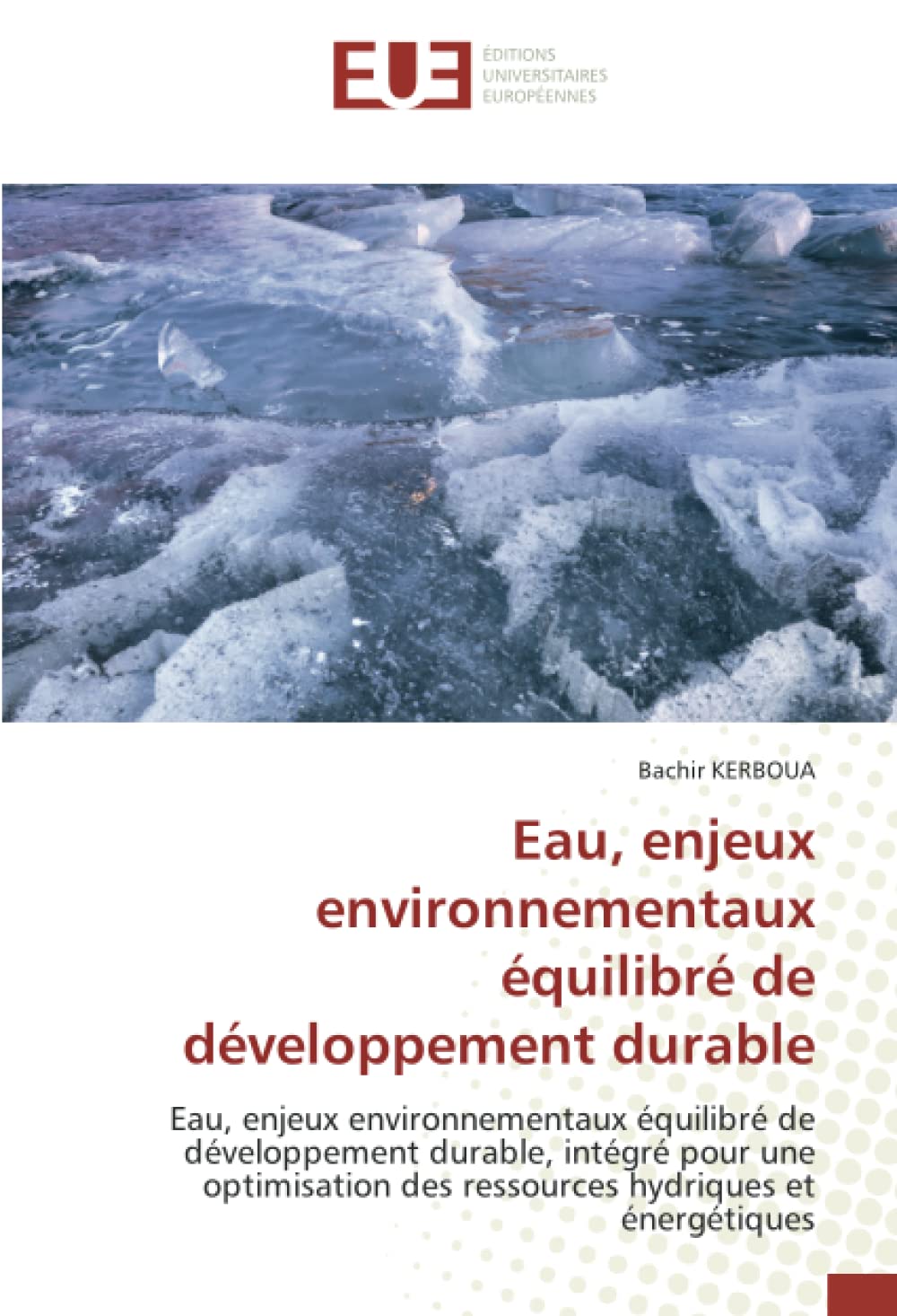Eau, enjeux environnementaux équilibré de développement durable book