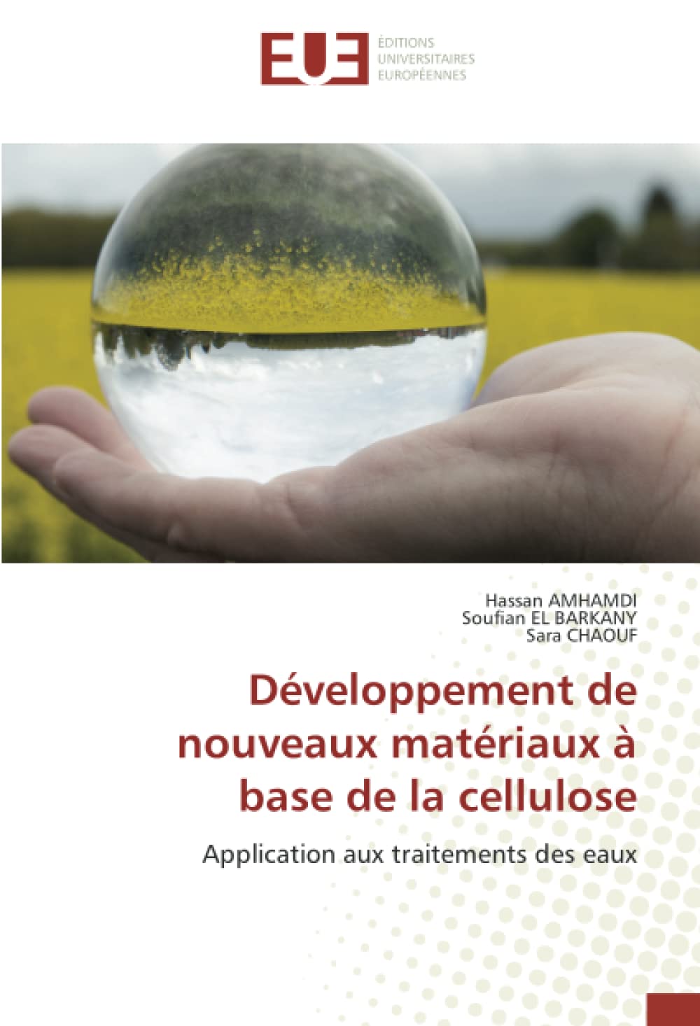 Développement de nouveaux matériaux à base de la cellulose: Application aux traitements des eaux book