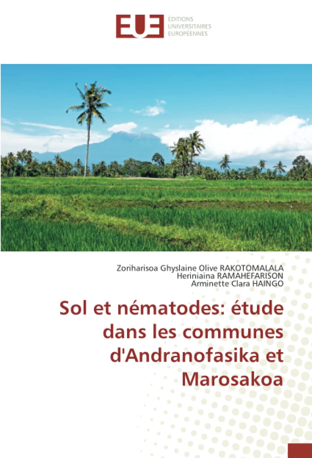 Sol et nématodes: étude dans les communes d'Andranofasika et Marosakoa book