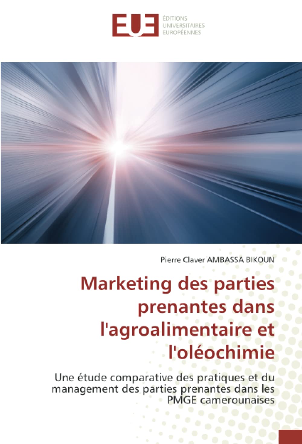 Marketing des parties prenantes dans l'agroalimentaire et l'oléochimie: Une étude comparative des pratiques et du management des parties prenantes dans les PMGE camerounaises book