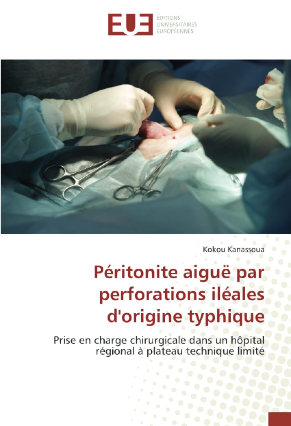 Péritonite aiguë par perforations iléales d'origine typhique: Prise en charge chirurgicale dans un hôpital régional à plateau technique limité book