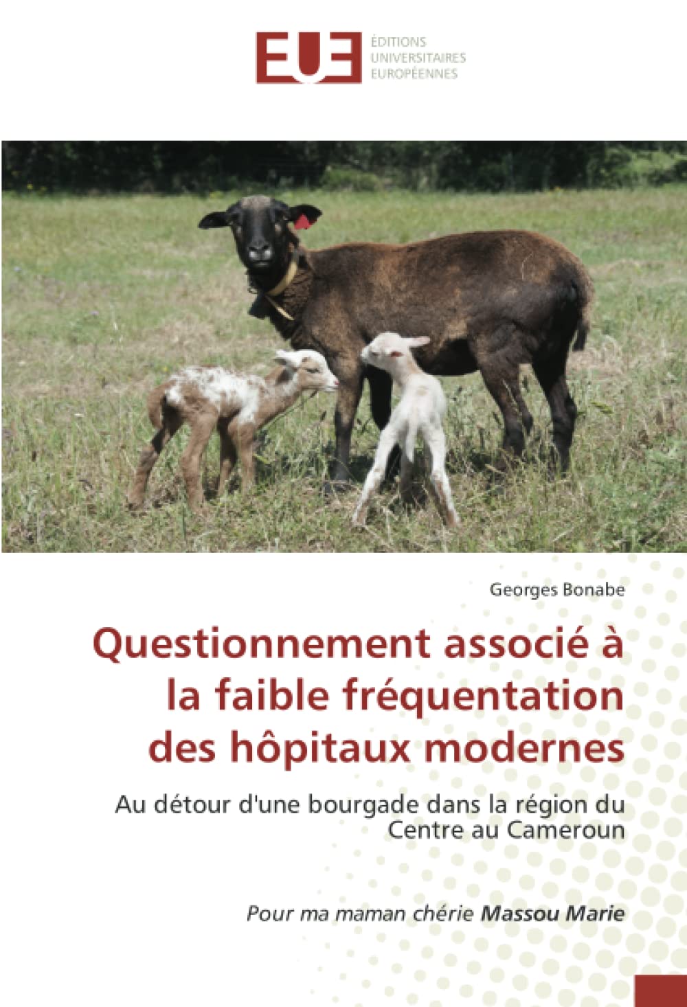 Questionnement associé à la faible fréquentation des hôpitaux modernes: Au détour d'une bourgade dans la région du Centre au Cameroun Pour ma maman chérie Massou Marie book