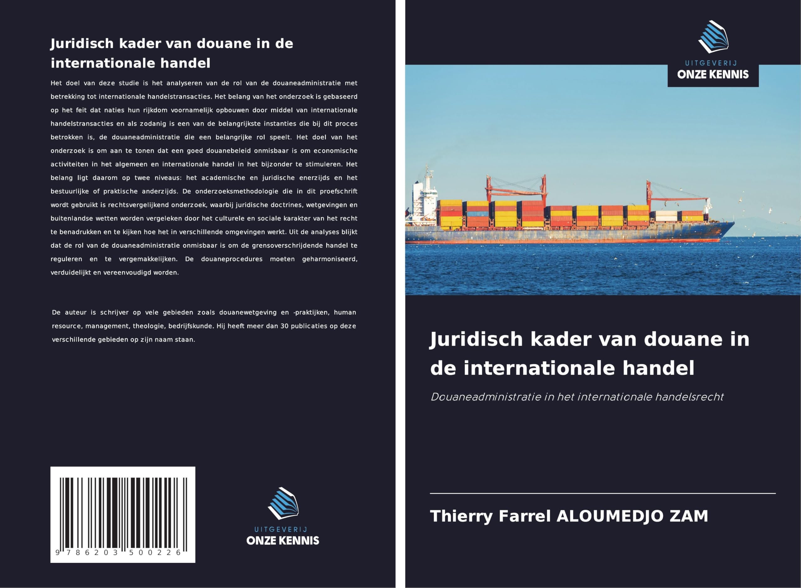 Juridisch kader van douane in de internationale handel Law