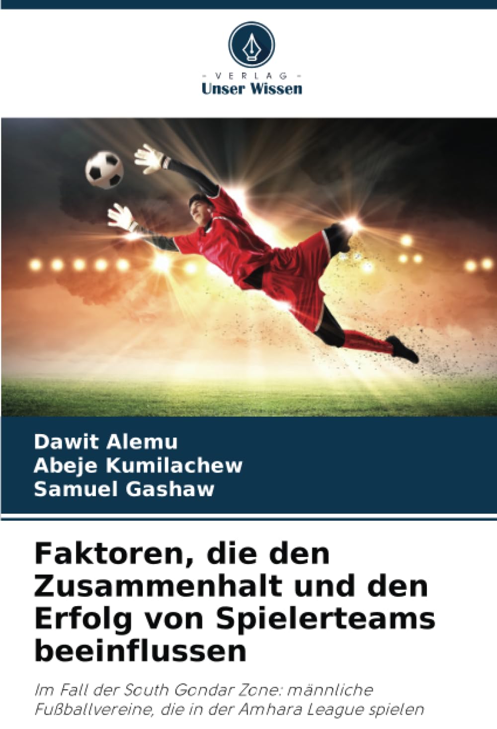 Faktoren, die den Zusammenhalt und den Erfolg von Spielerteams beeinflussen: Im Fall der South Gondar Zone: männliche Fußballvereine, die in der Amhara League spielen Leisure & Fun