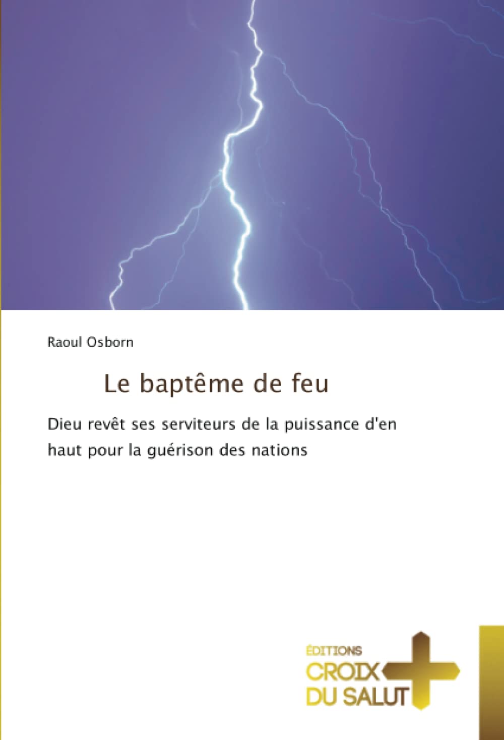 Le baptême de feu: Dieu revêt ses serviteurs de la puissance d'en haut pour la guérison des nations book