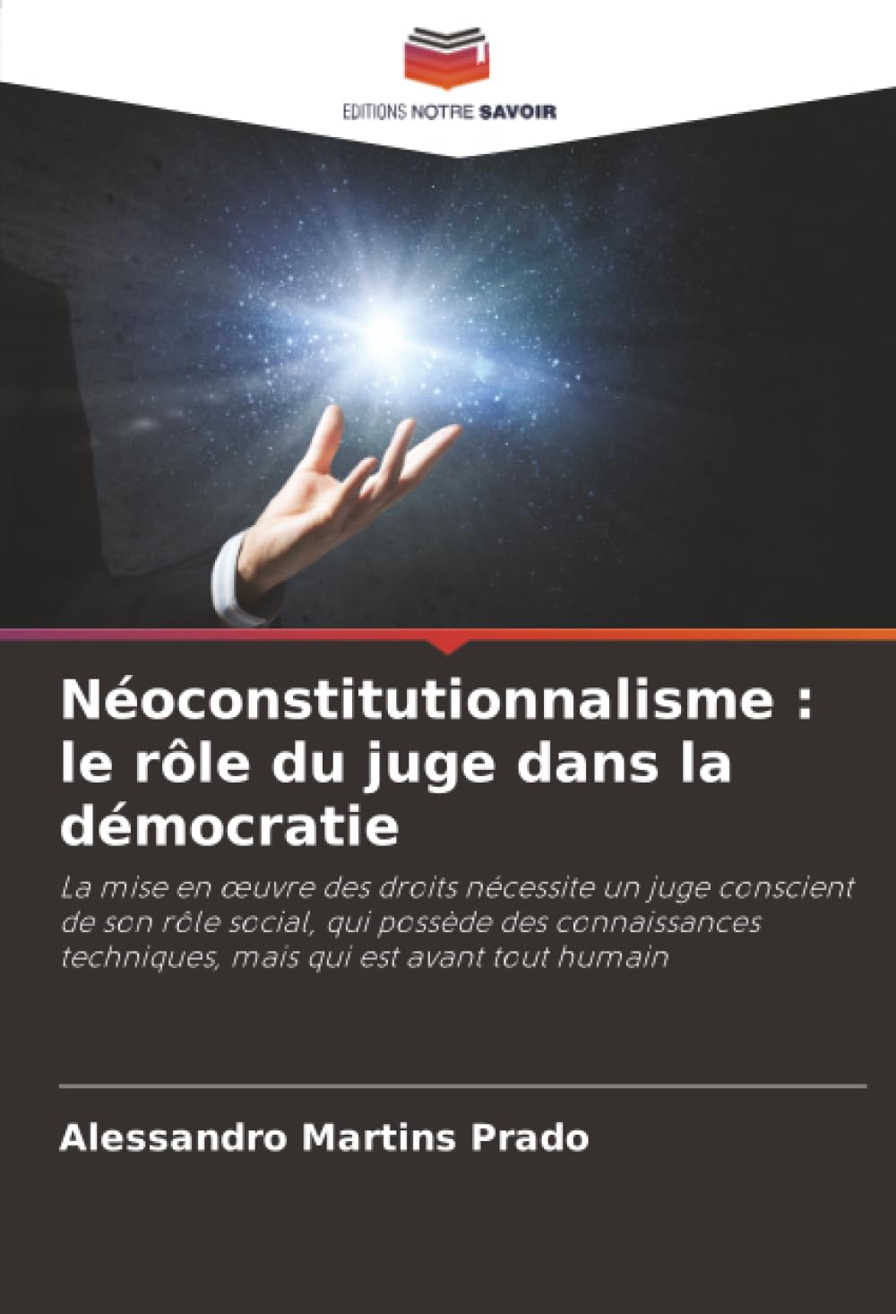 Néoconstitutionnalisme : le rôle du juge dans la démocratie: La mise en oeuvre des droits nécessite un juge conscient de son rôle social, qui possède ... techniques, mais qui est avant tout humain.DE Law