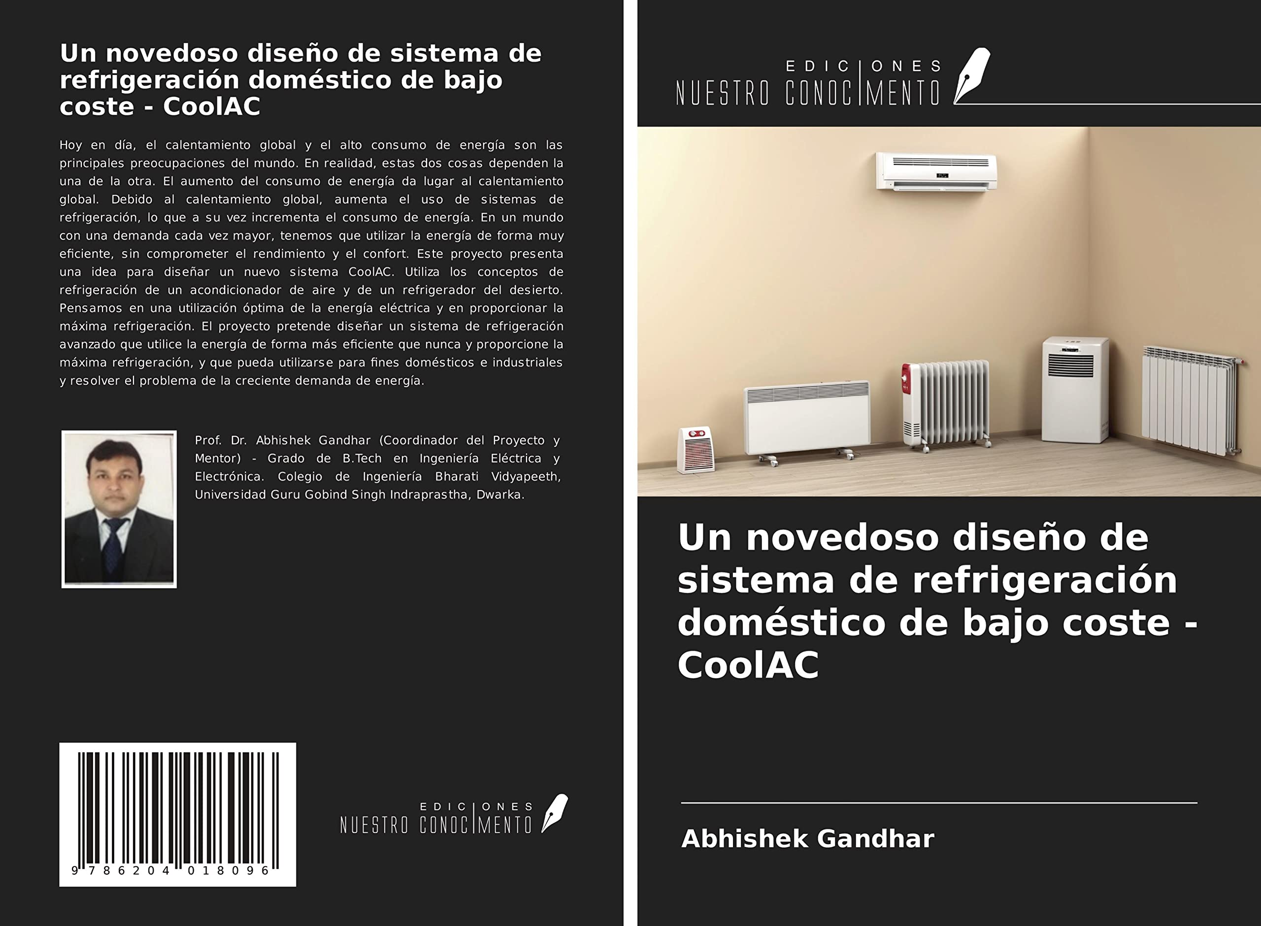 Un novedoso diseño de sistema de refrigeración doméstico de bajo coste - CoolAC book